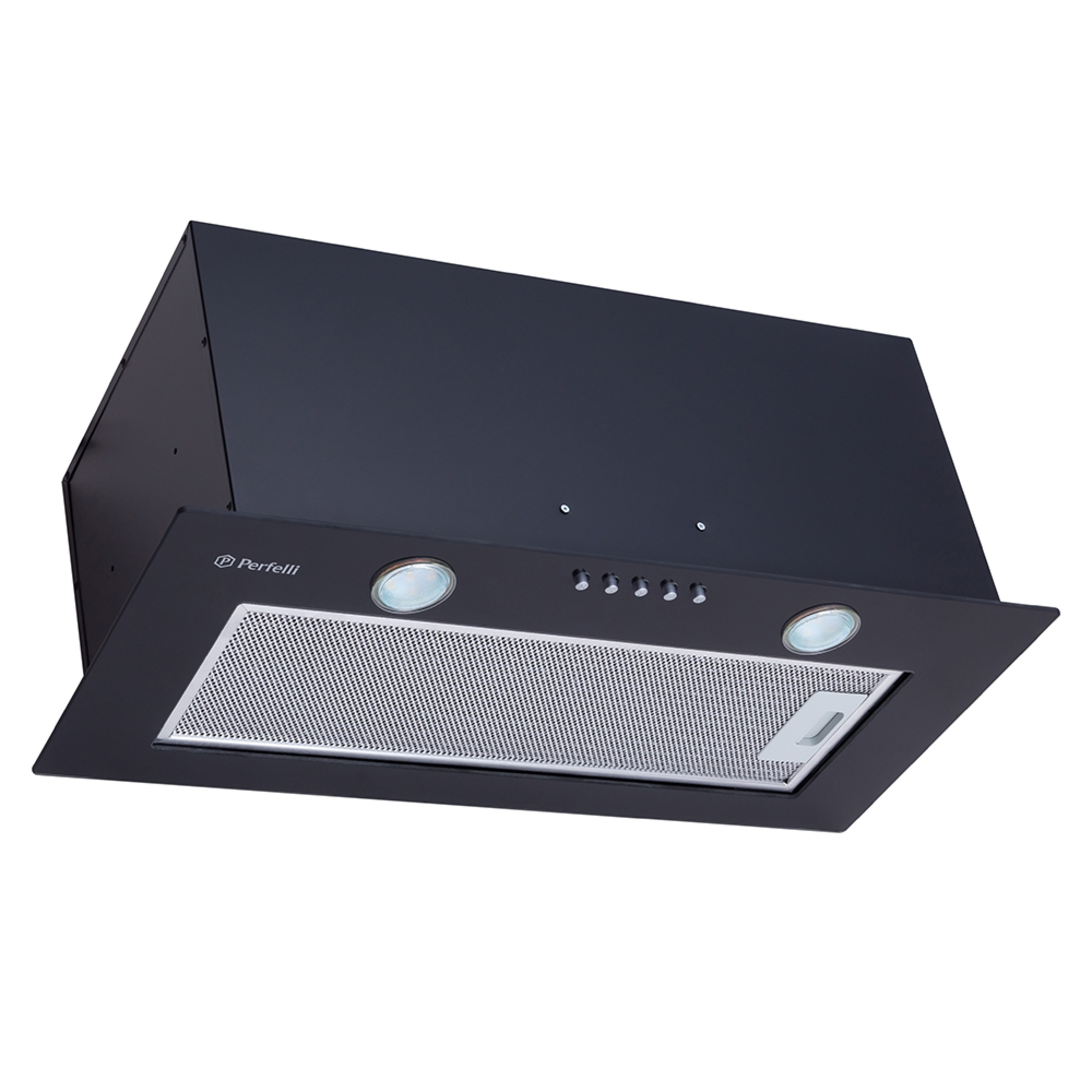 Витяжка повновбудована Perfelli BI 6562 A 1000 BL LED GLASS - зображення 2
