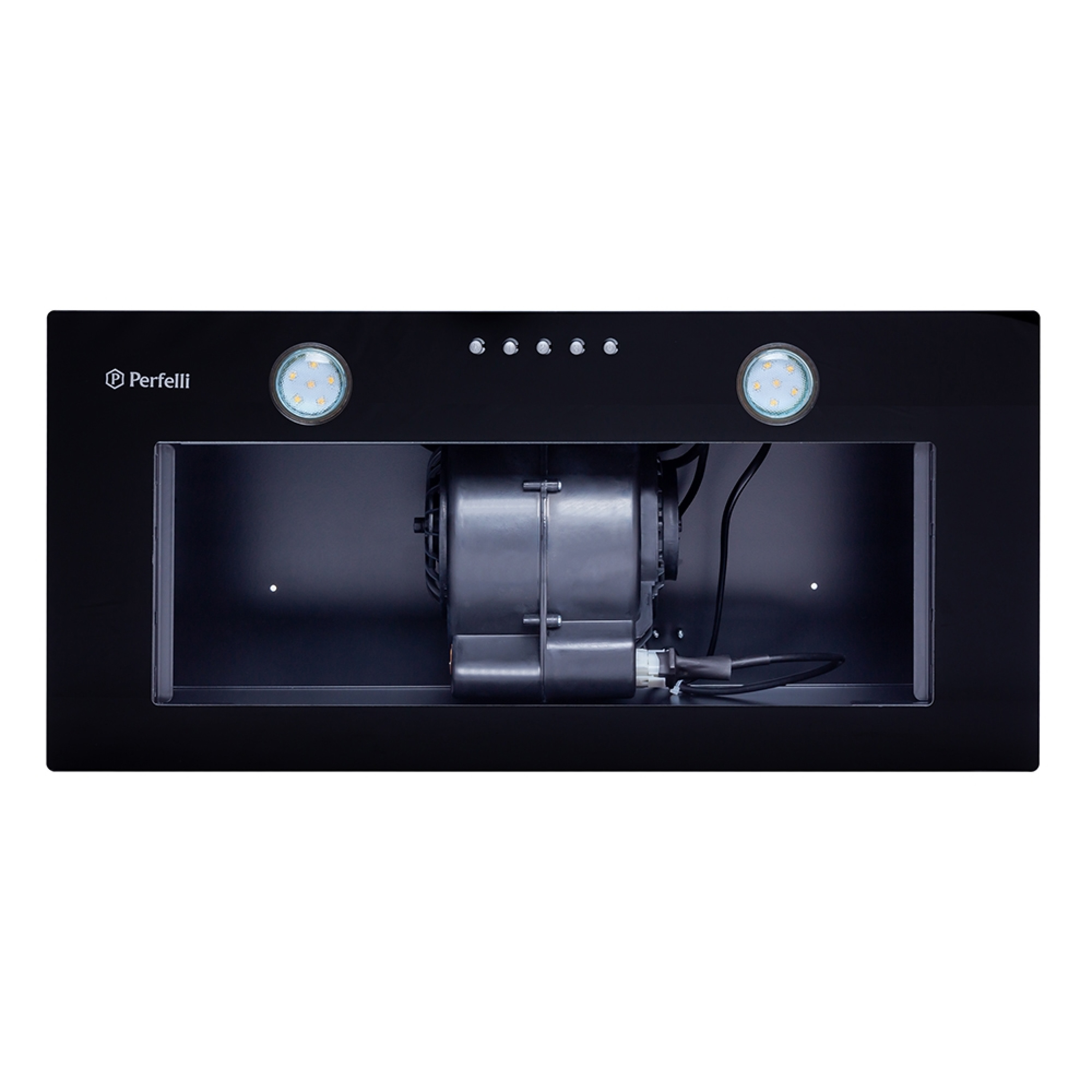 Витяжка повновбудована Perfelli BI 6562 A 1000 BL LED GLASS - зображення 5