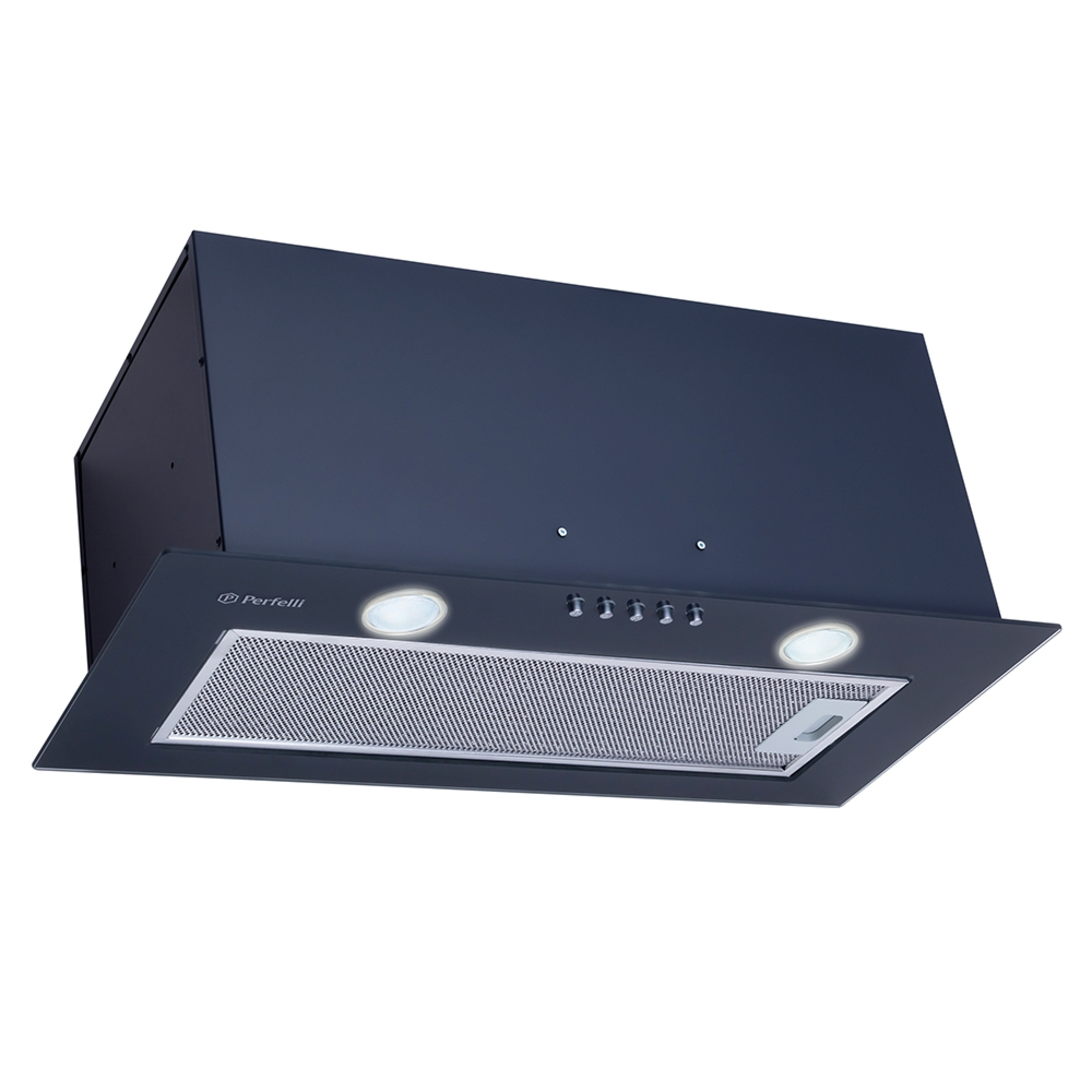 Perfelli 5902767152846 - зображення 2 Вытяжка полновстраиваемая Perfelli BI 6562 A 1000 GF LED GLASS - зображення 2