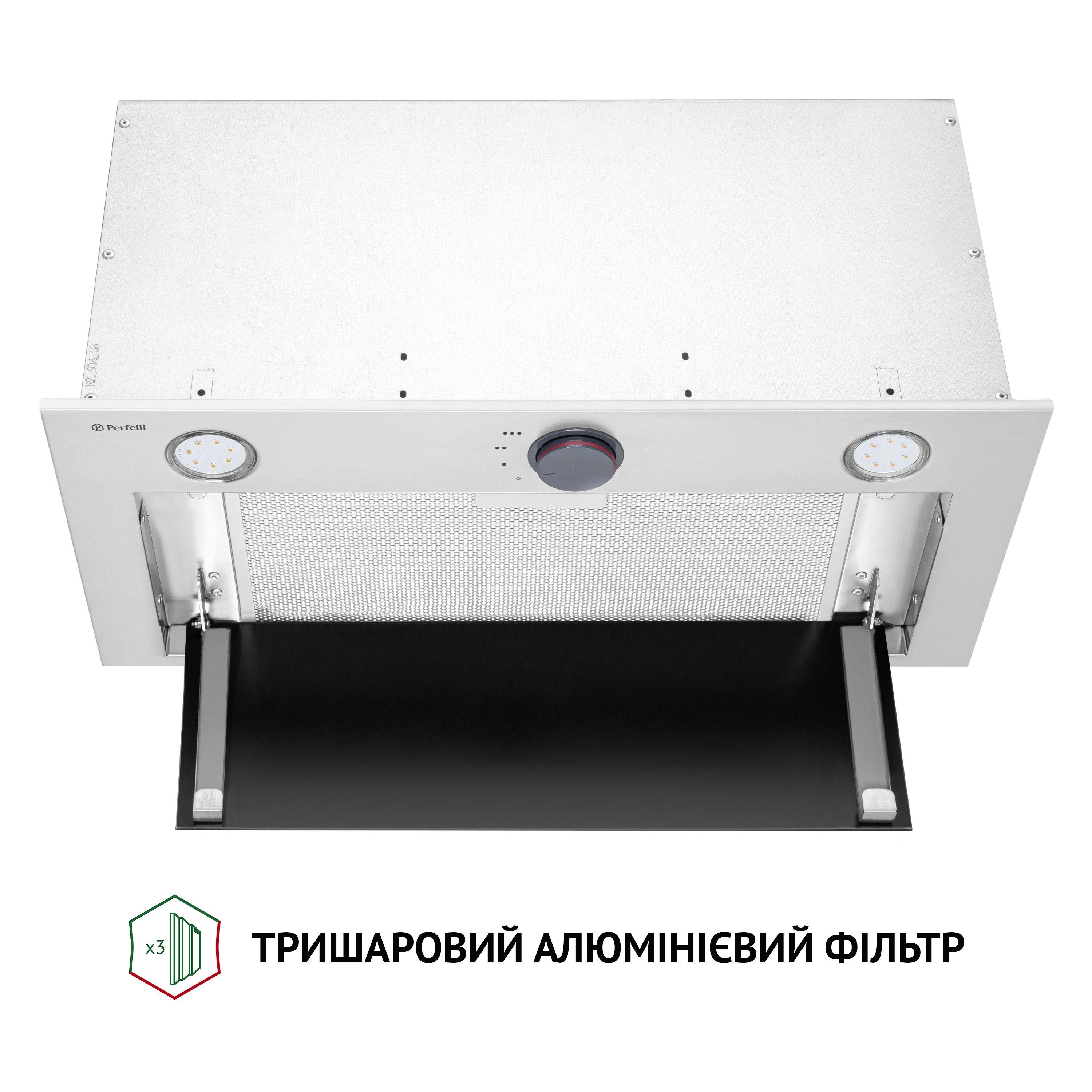 Витяжка повновбудована Perfelli BI 6872 I LED - зображення 6