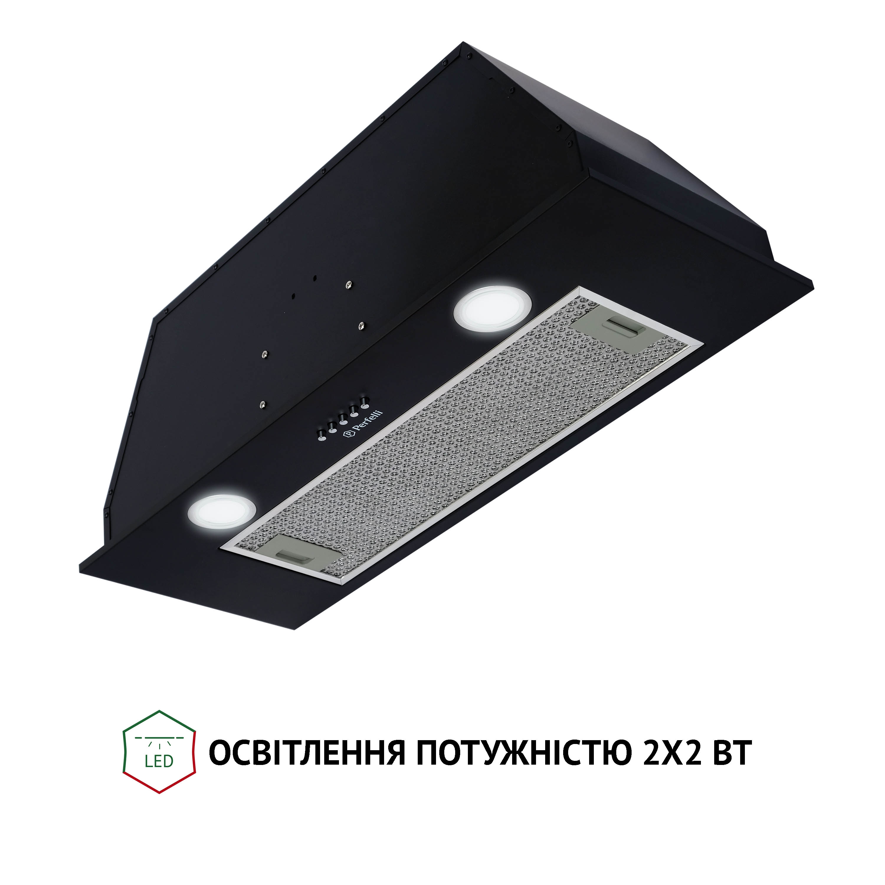 Вытяжка полновстраиваемая Perfelli BI 7652 BL 1000 LED - зображення 6