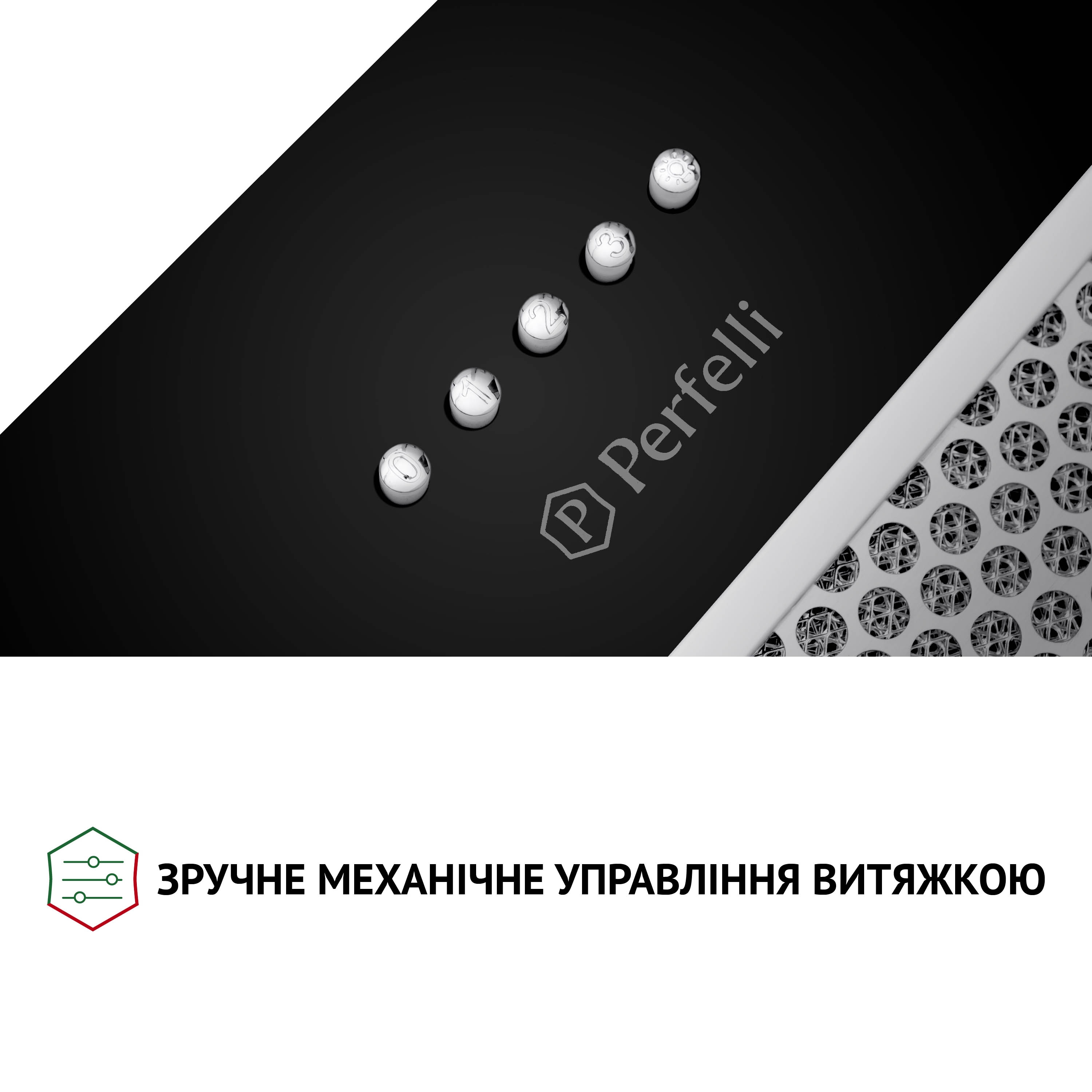 Вытяжка полновстраиваемая Perfelli BI 7652 BL 1000 LED - зображення 8