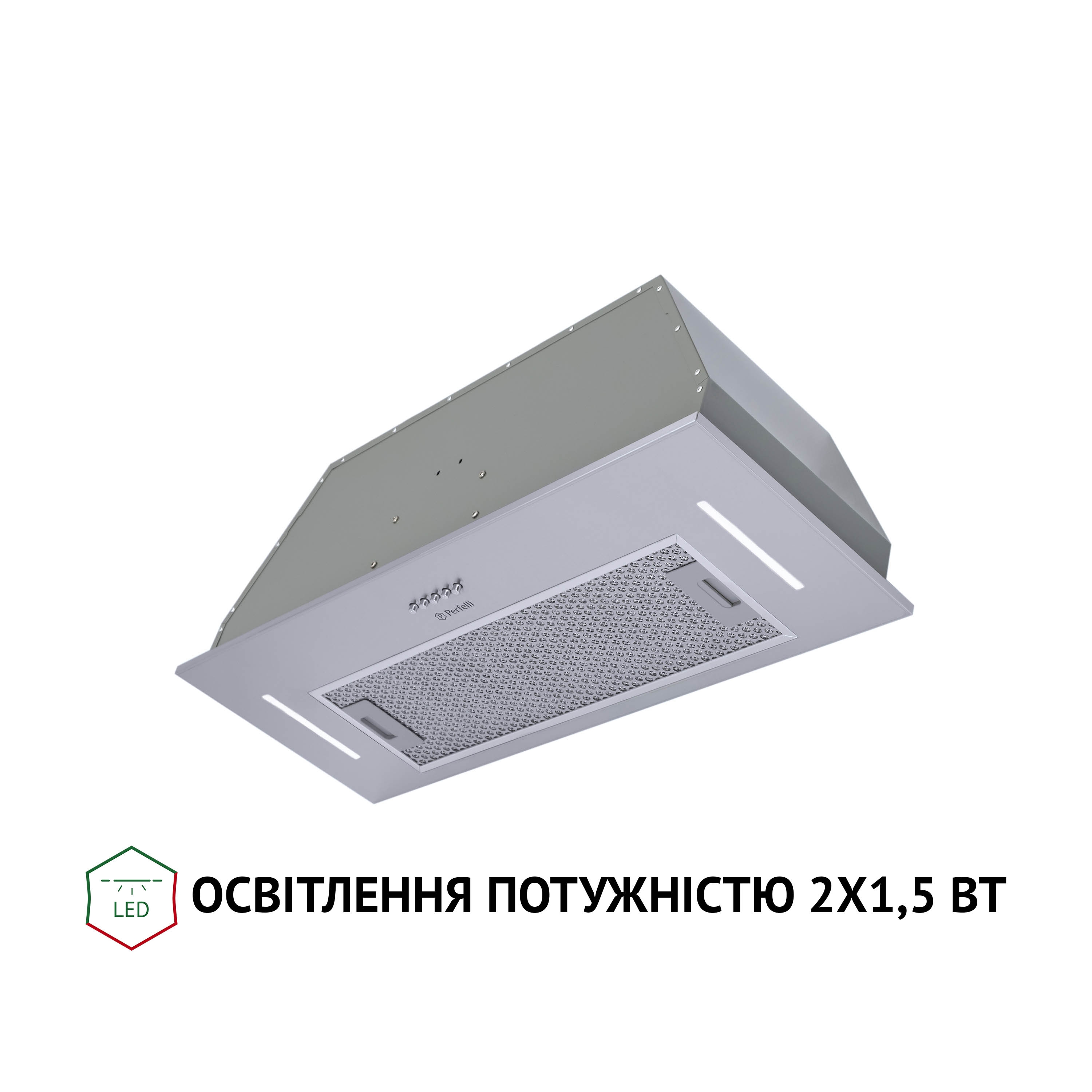 Витяжка повновбудована Perfelli BI 7653 I 1000 LED - зображення 6