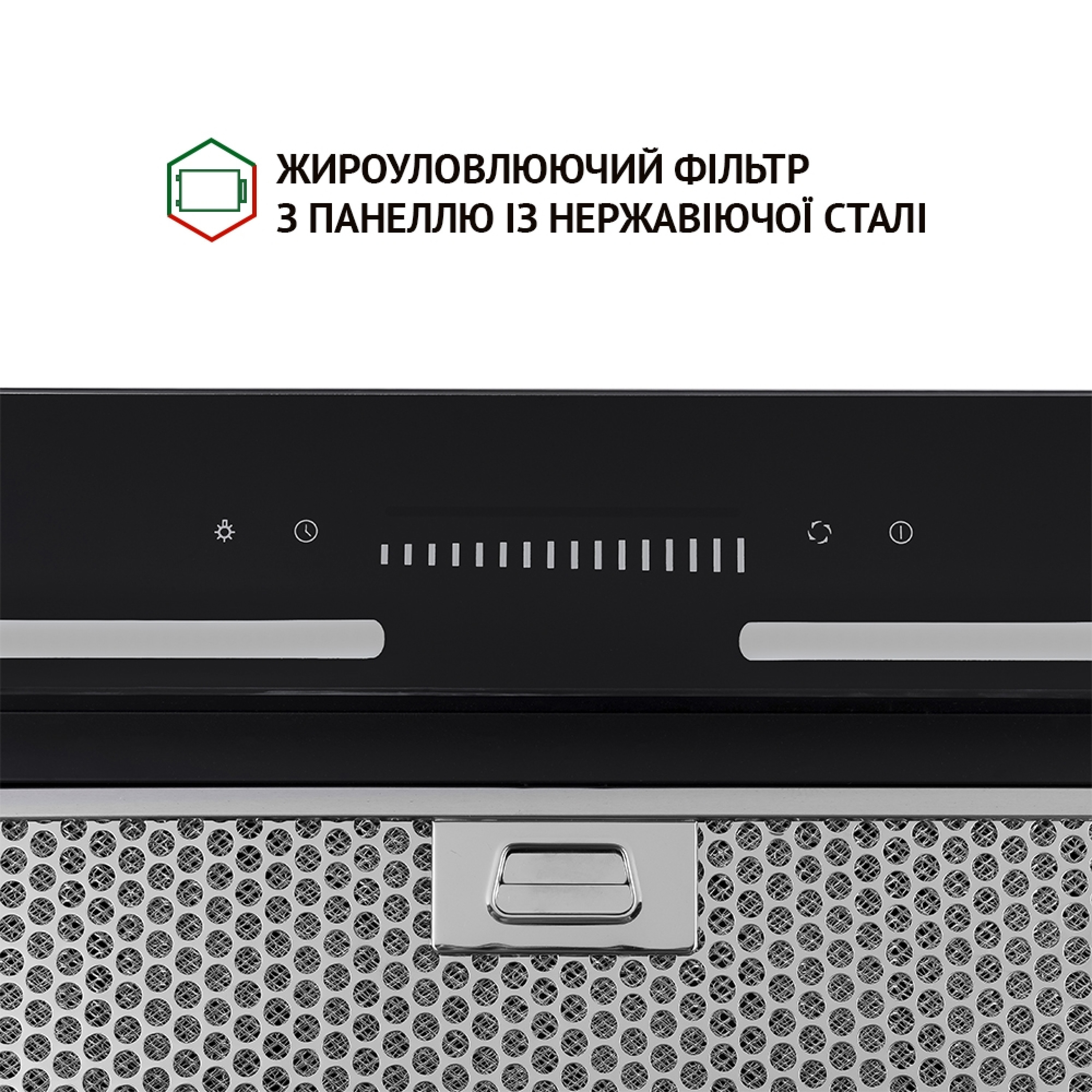 Вытяжка полновстраиваемая Perfelli BSL 6783 BL 1100 DC - зображення 7