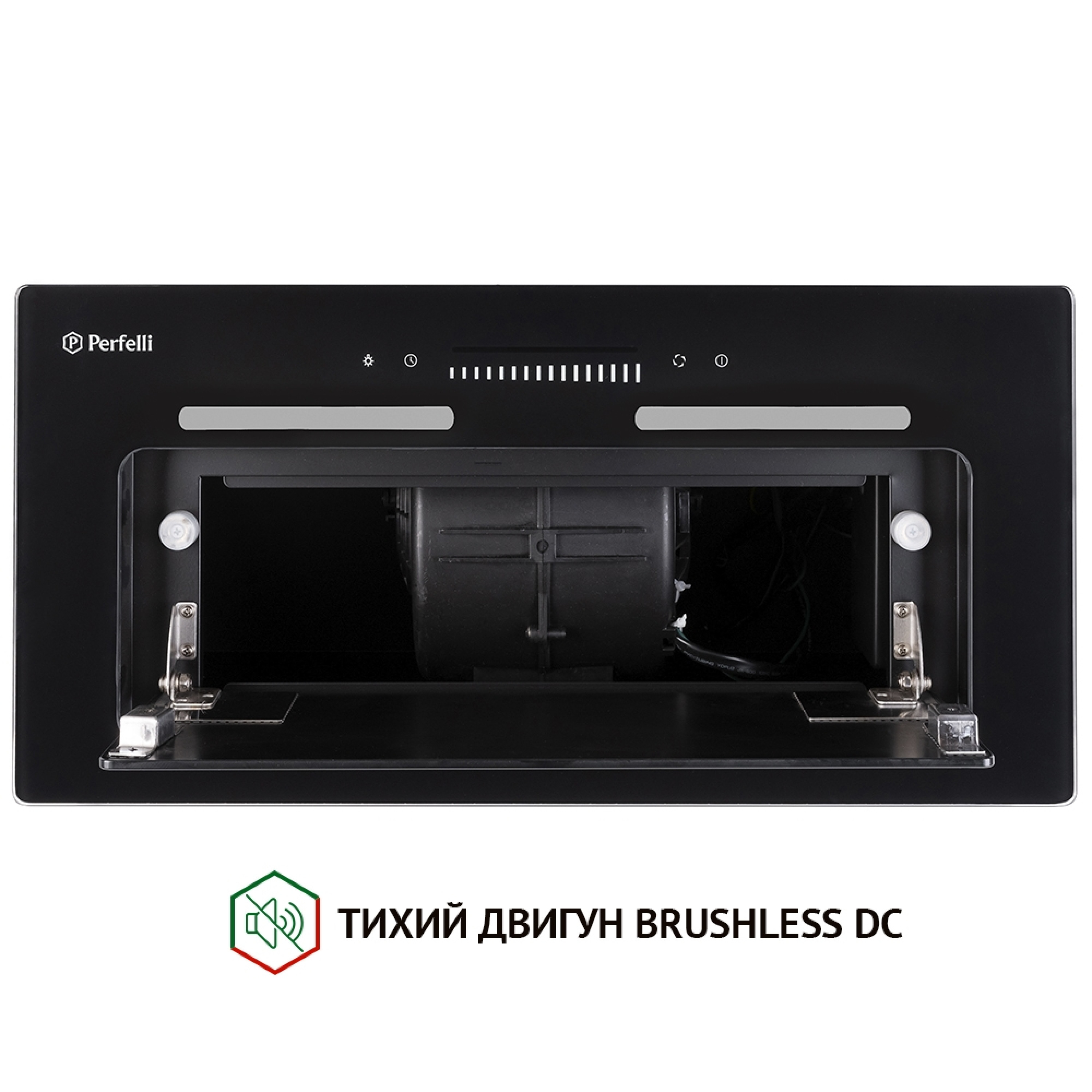 Вытяжка полновстраиваемая Perfelli BSL 6783 BL 1100 DC - зображення 9