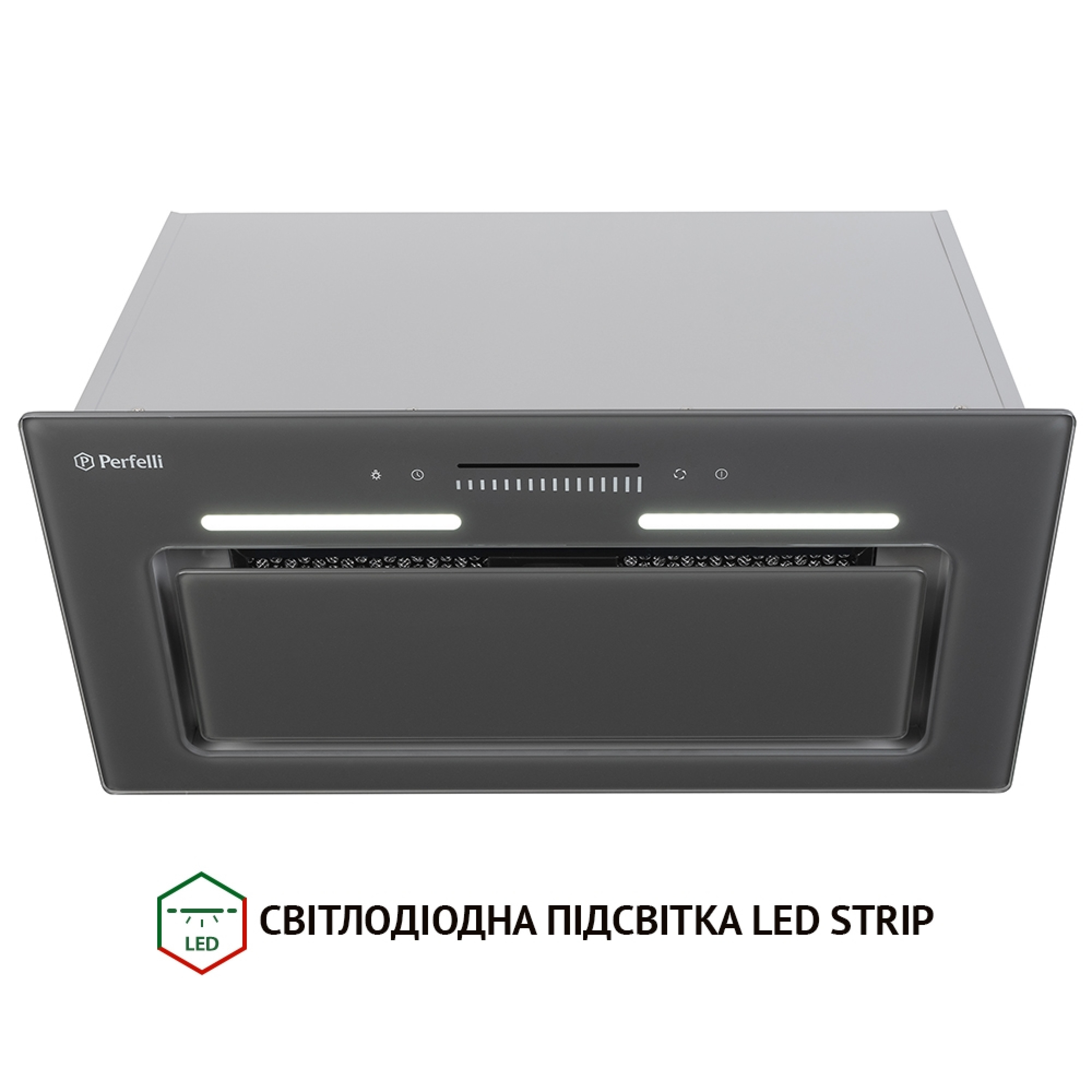 Вытяжка полновстраиваемая Perfelli BSL 6783 GR 1100 DC - зображення 2