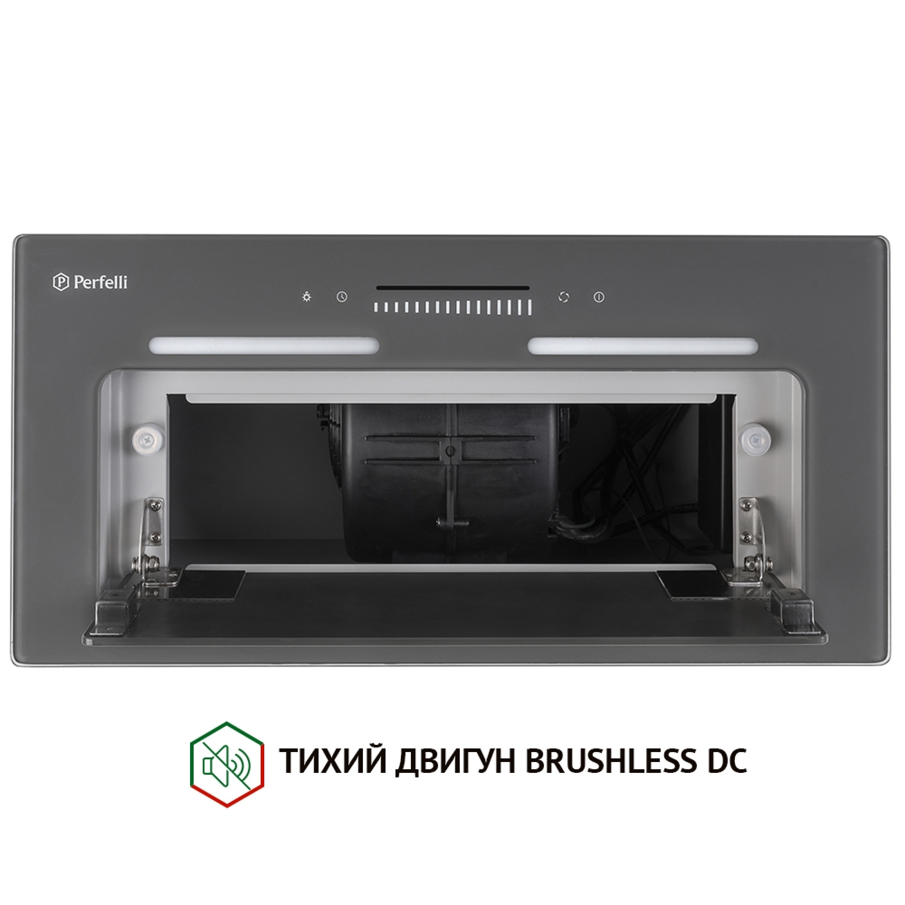 Вытяжка полновстраиваемая Perfelli BSL 6783 GR 1100 DC - зображення 9