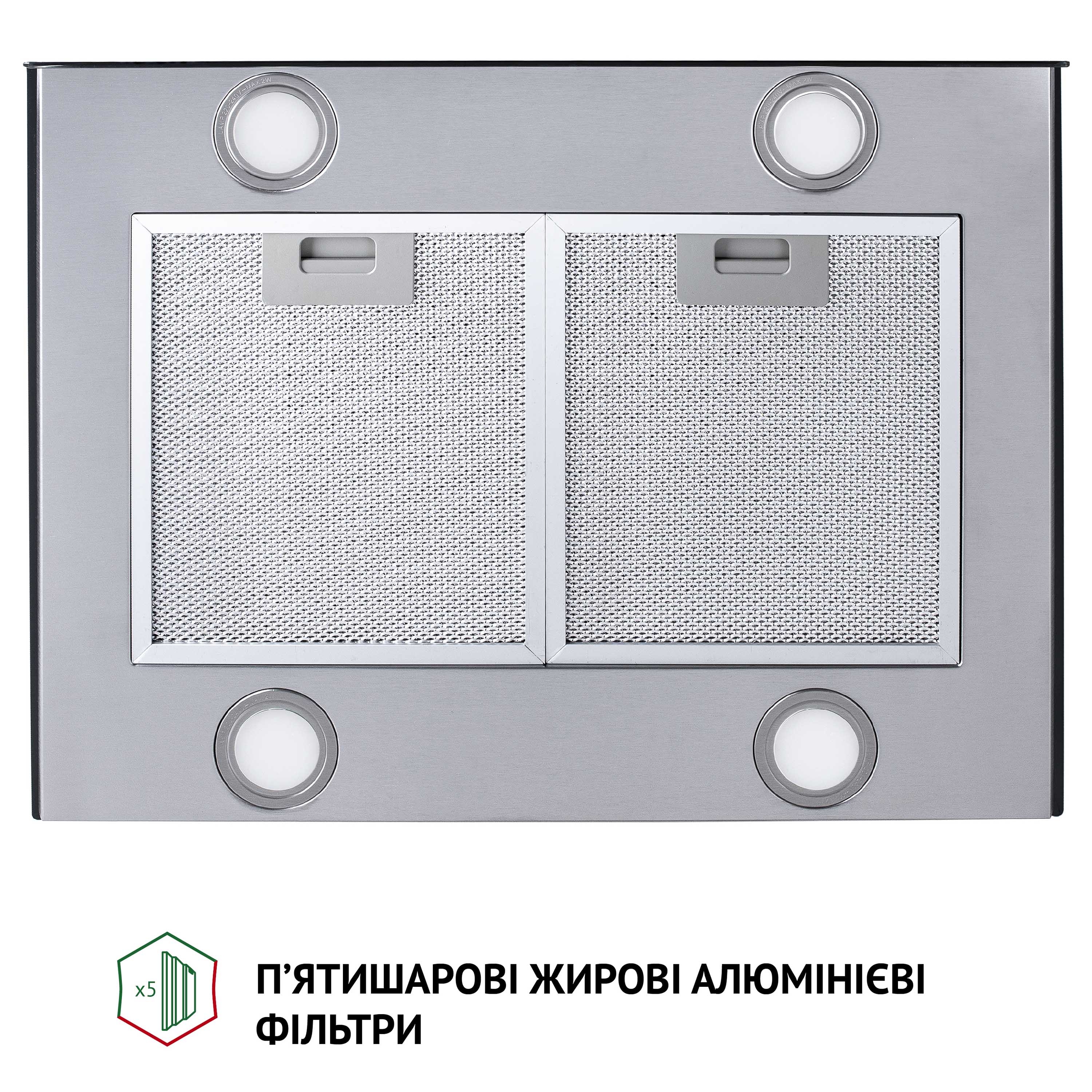 Вытяжка островная Perfelli CGS 9632 I 1000 LED - зображення 8