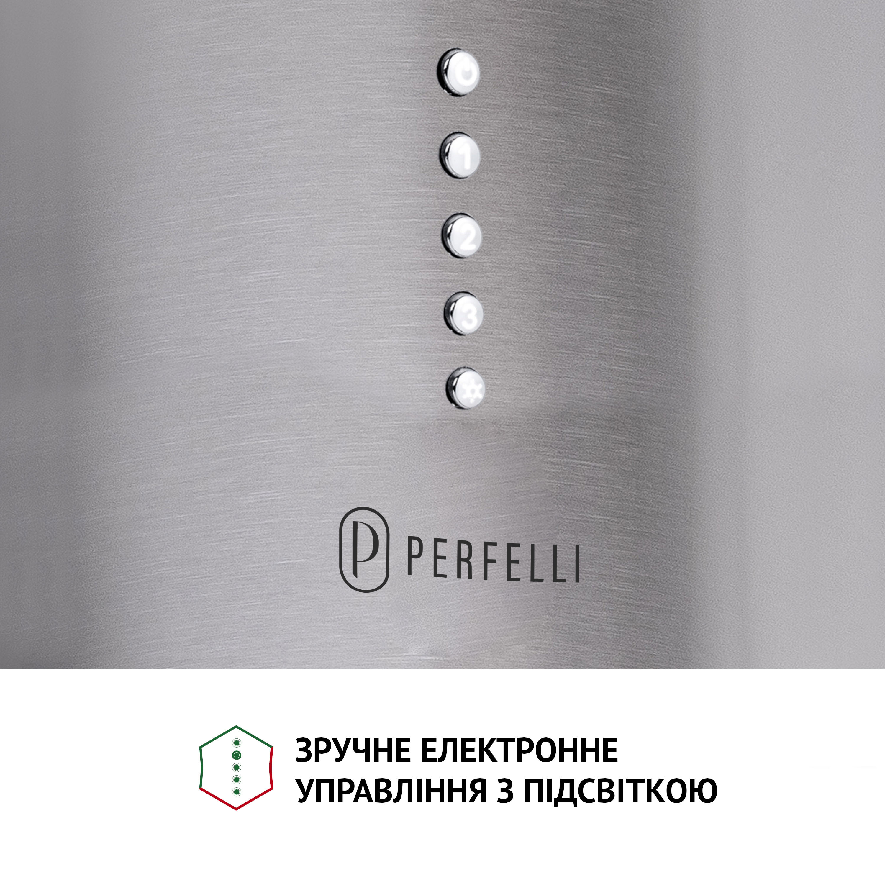 Витяжка острівна Perfelli CRE 3673 I 1000 LED - зображення 6