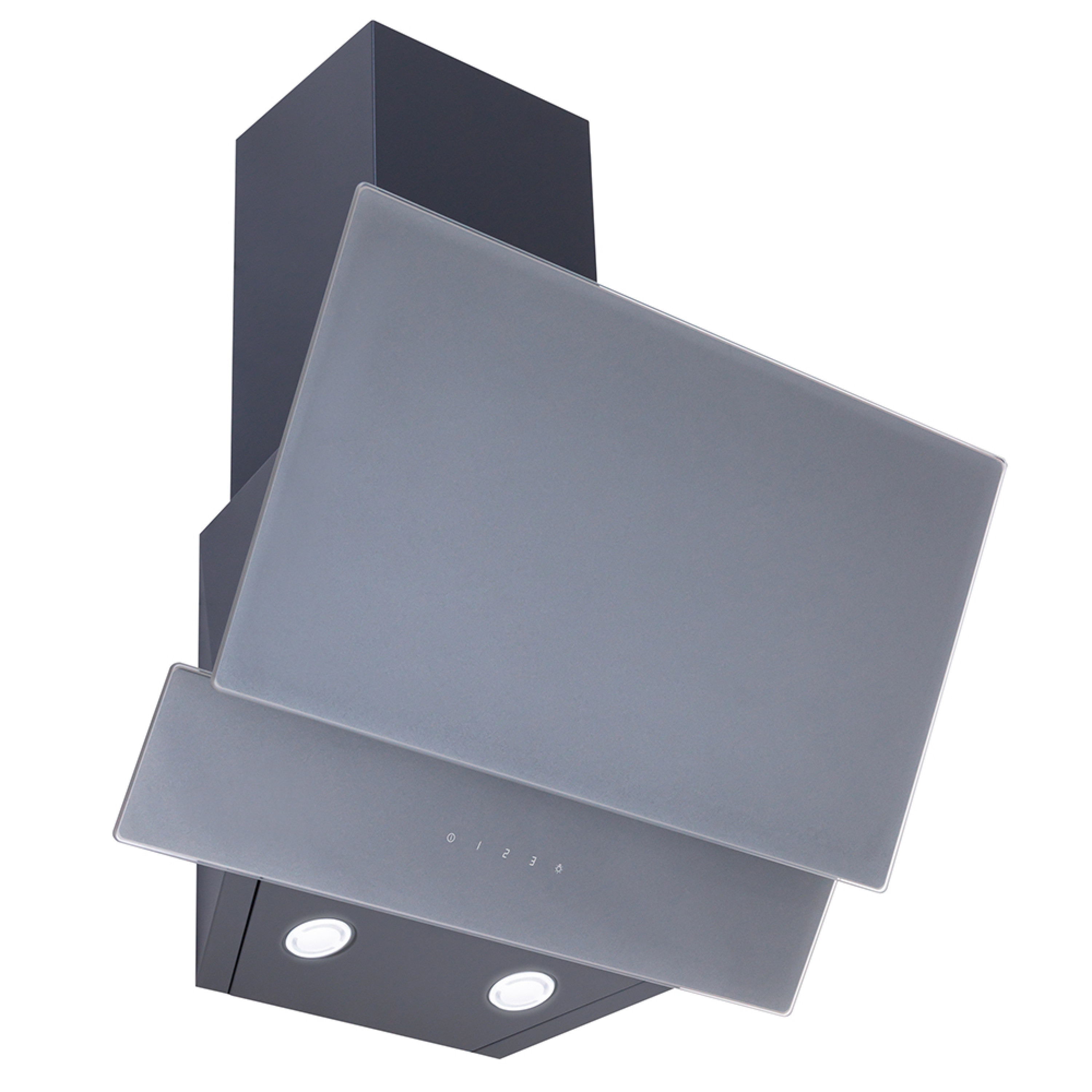 Вытяжка декоративная наклонная Perfelli DNS 5252 D 700 SG LED - зображення 3