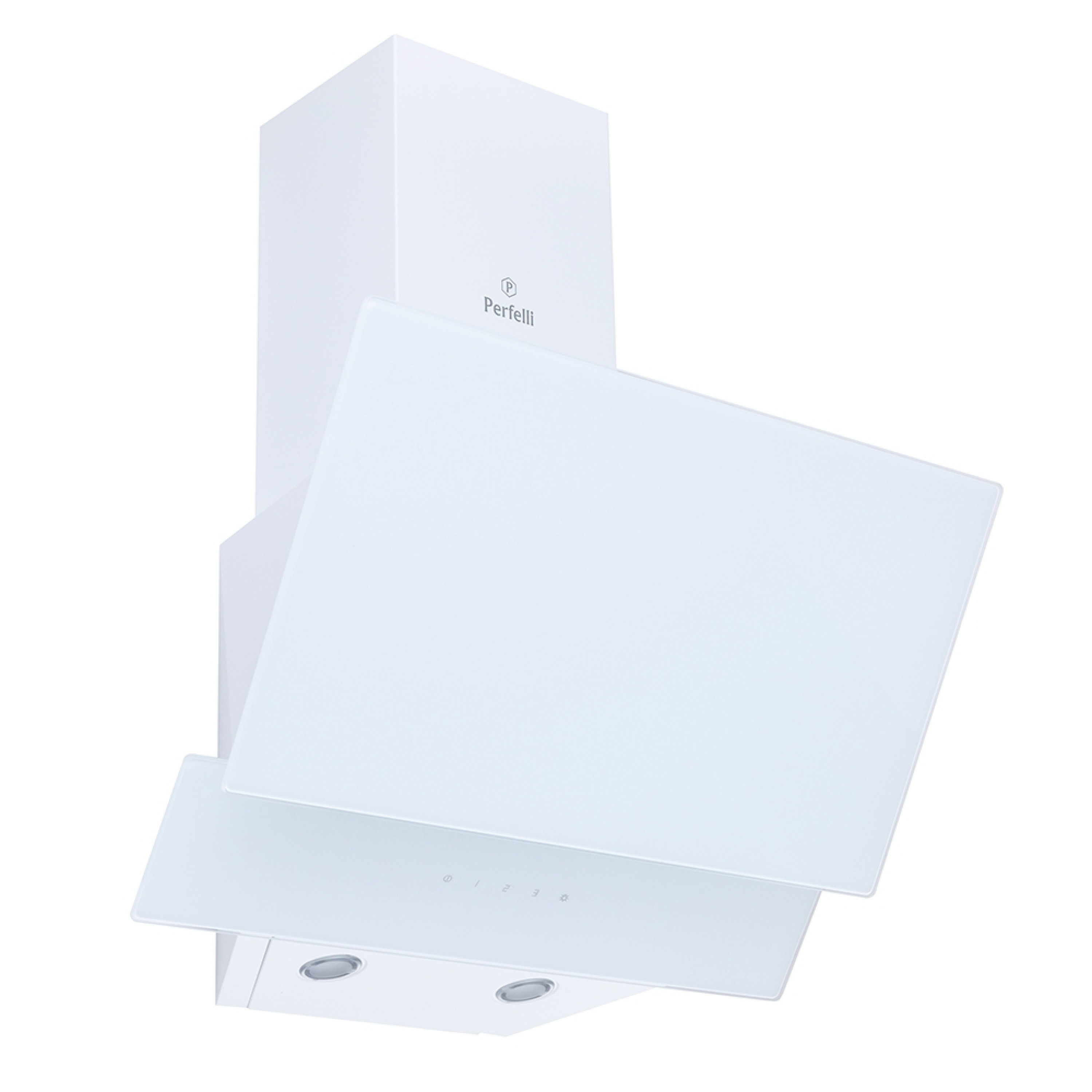 Вытяжка декоративная наклонная Perfelli DNS 5252 D 700 WH LED - зображення 2