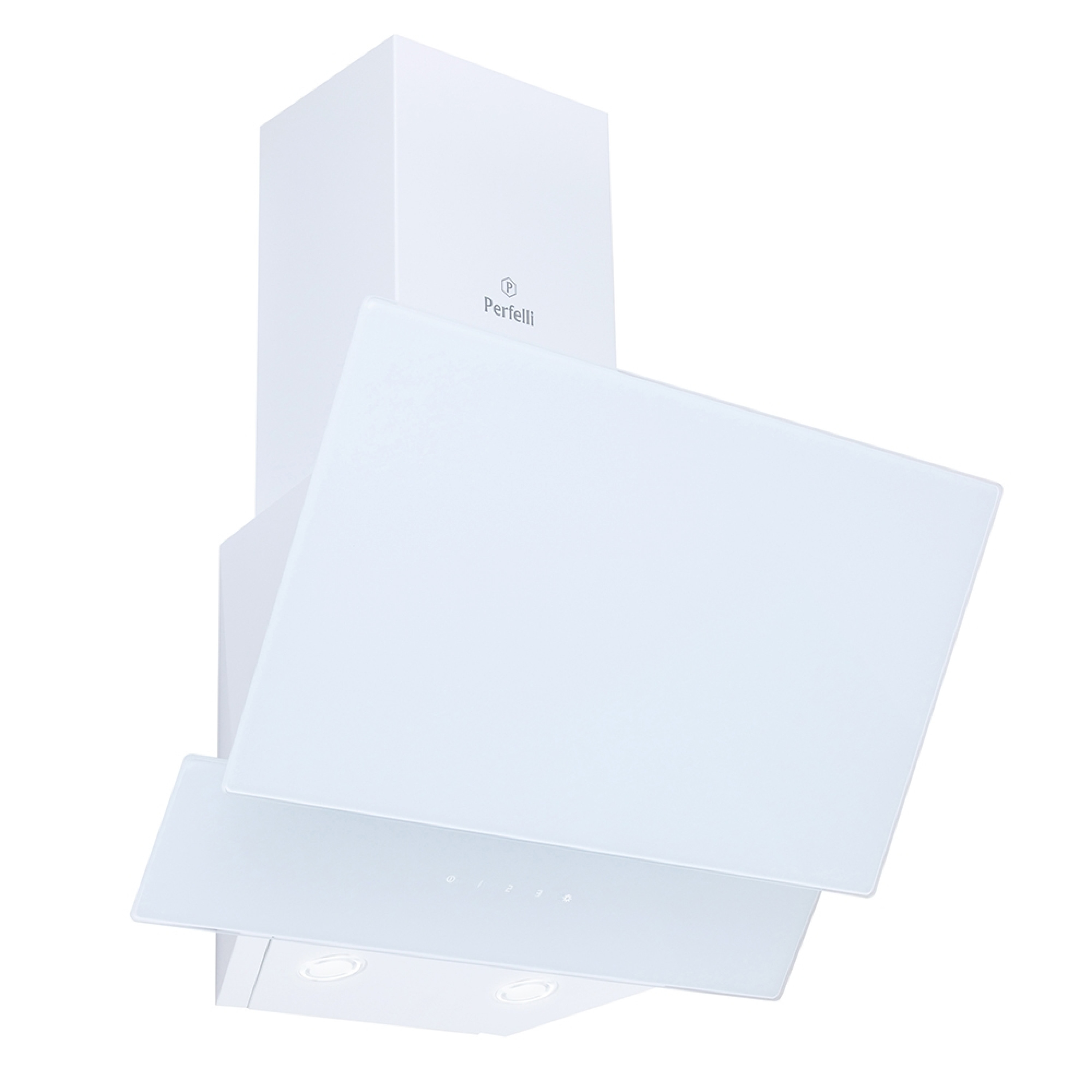 Вытяжка декоративная наклонная Perfelli DNS 5252 D 700 WH LED - зображення 3