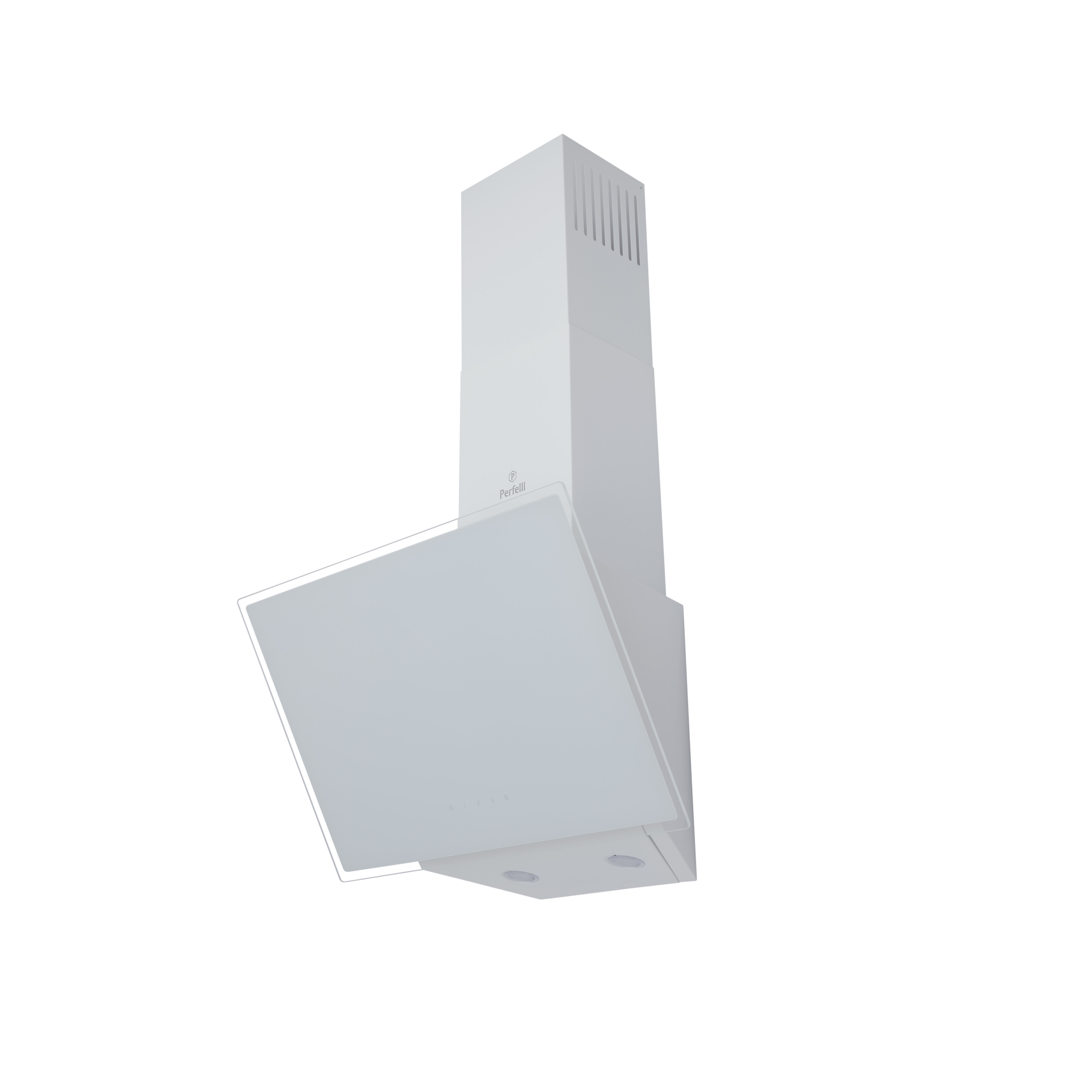 Витяжка декоративна похила Perfelli DNS 5272 D 700 WH LED - зображення 3