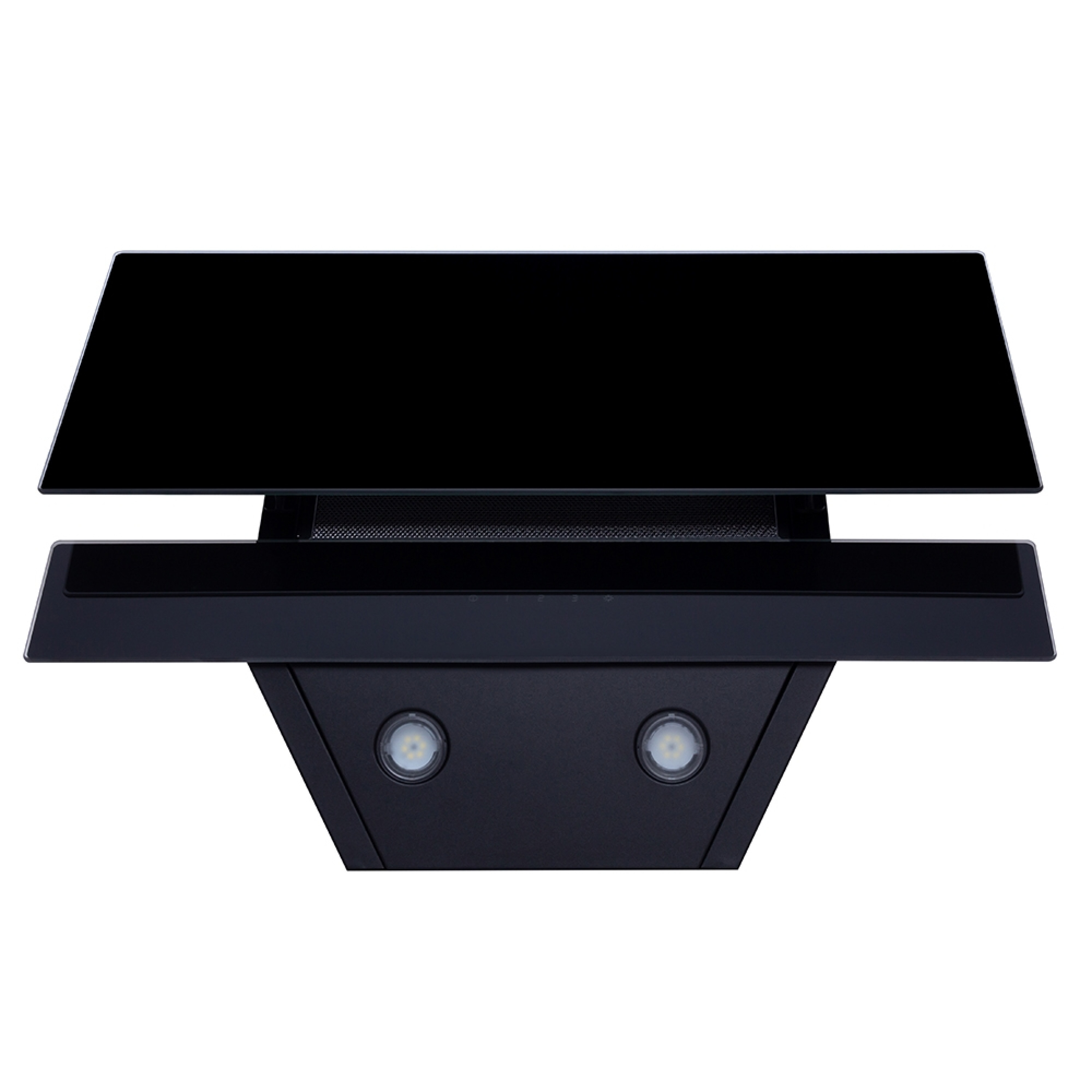 Витяжка декоративна похила Perfelli DNS 6252 D 700 BL LED - зображення 5