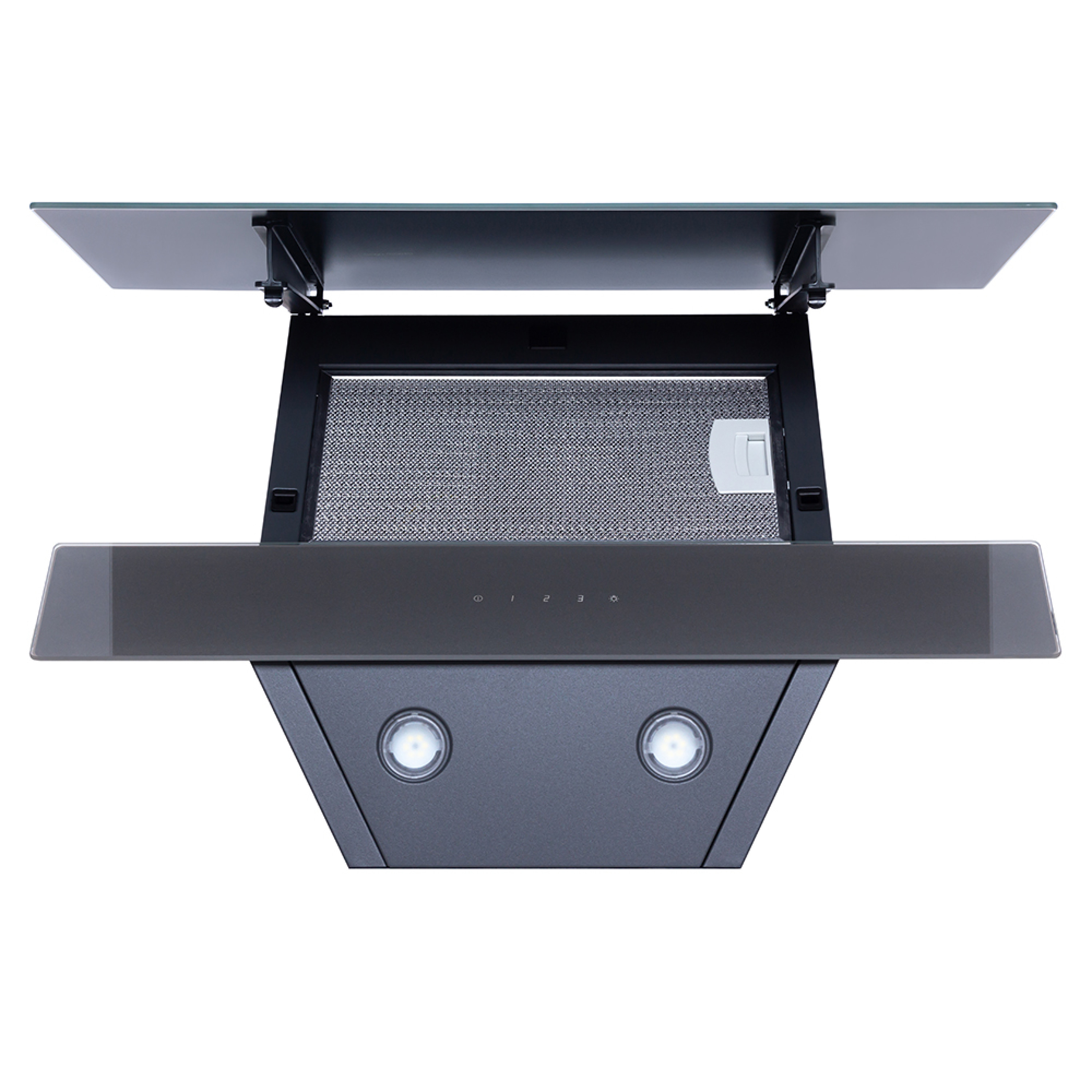 Вытяжка декоративная наклонная Perfelli DNS 6252 D 700 SG LED - зображення 7