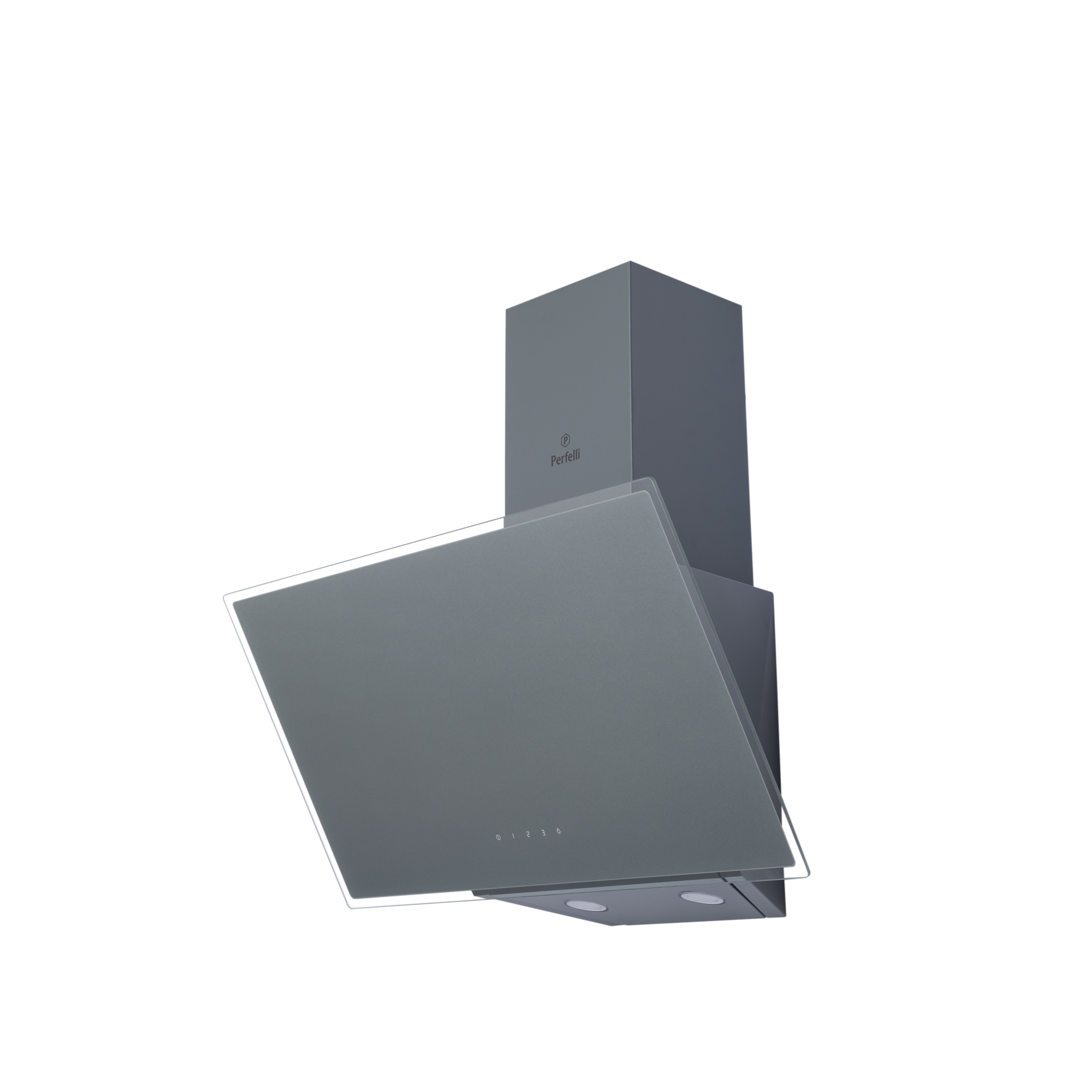 Вытяжка декоративная наклонная Perfelli DNS 6272 D 700 SG LED - зображення 4
