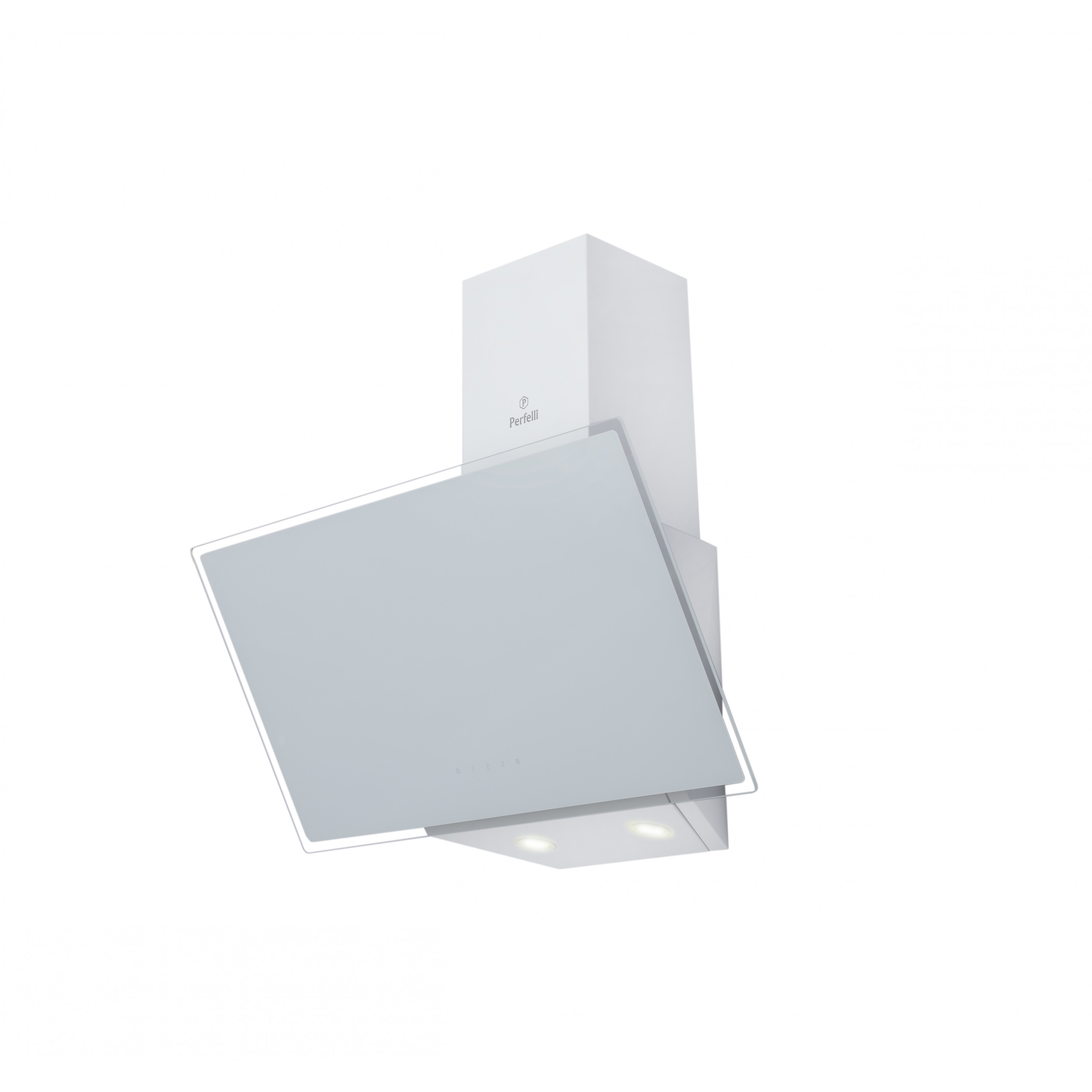 Витяжка декоративна похила Perfelli DNS 6272 D 700 WH LED - зображення 5