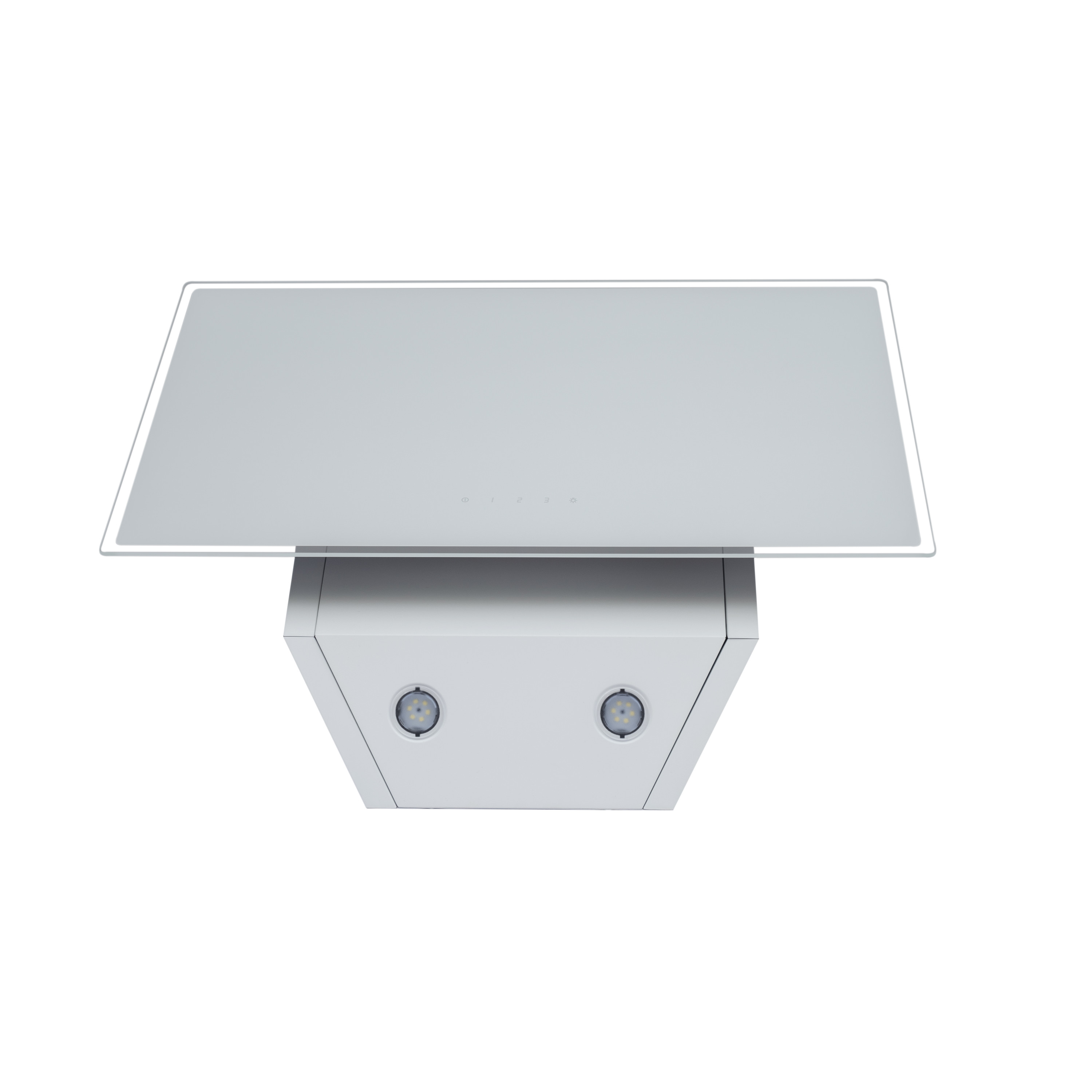 Витяжка декоративна похила Perfelli DNS 6272 D 700 WH LED - зображення 9
