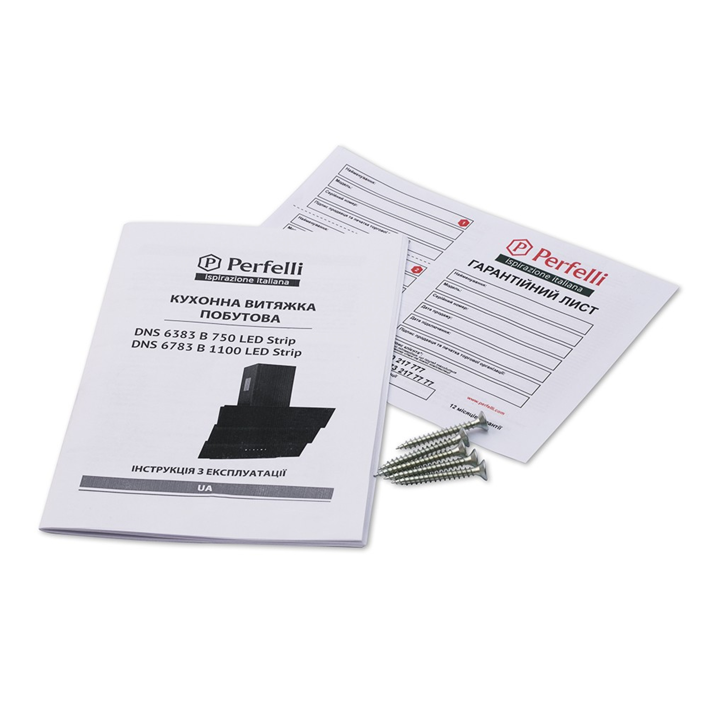 Perfelli 5902767154116 - зображення 6 Вытяжка декоративная наклонная Perfelli DNS 6383 B 750 BL LED Strip - зображення 6