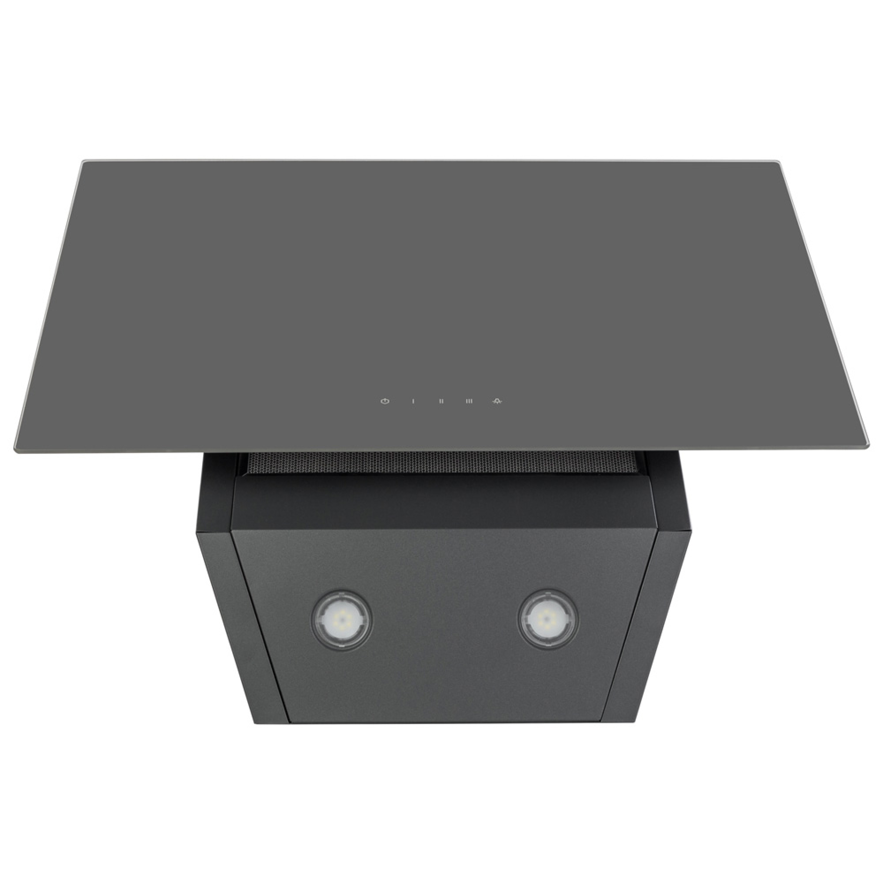 Витяжка декоративна похила Perfelli DNS 6422 D 850 GR LED - зображення 6