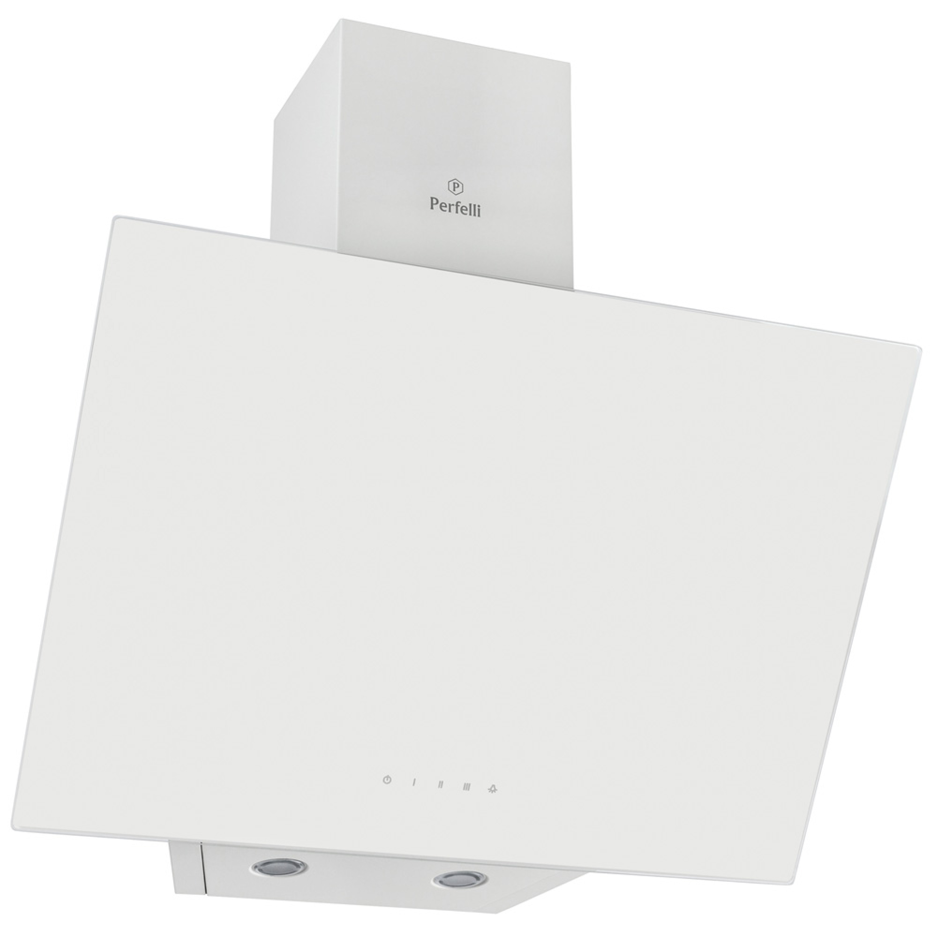 Витяжка декоративна похила Perfelli DNS 6422 D 850 WH LED - зображення 2