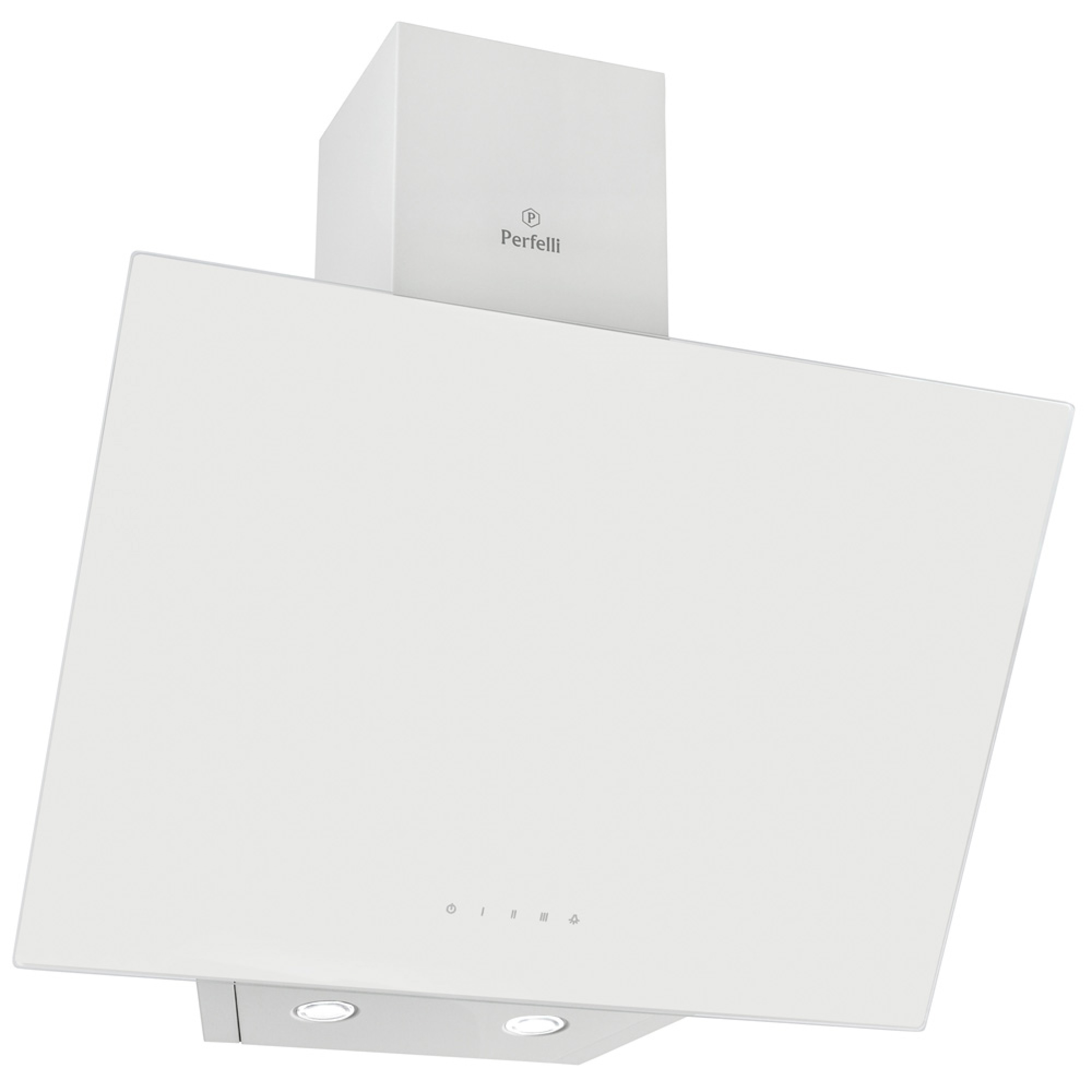 Витяжка декоративна похила Perfelli DNS 6422 D 850 WH LED - зображення 3