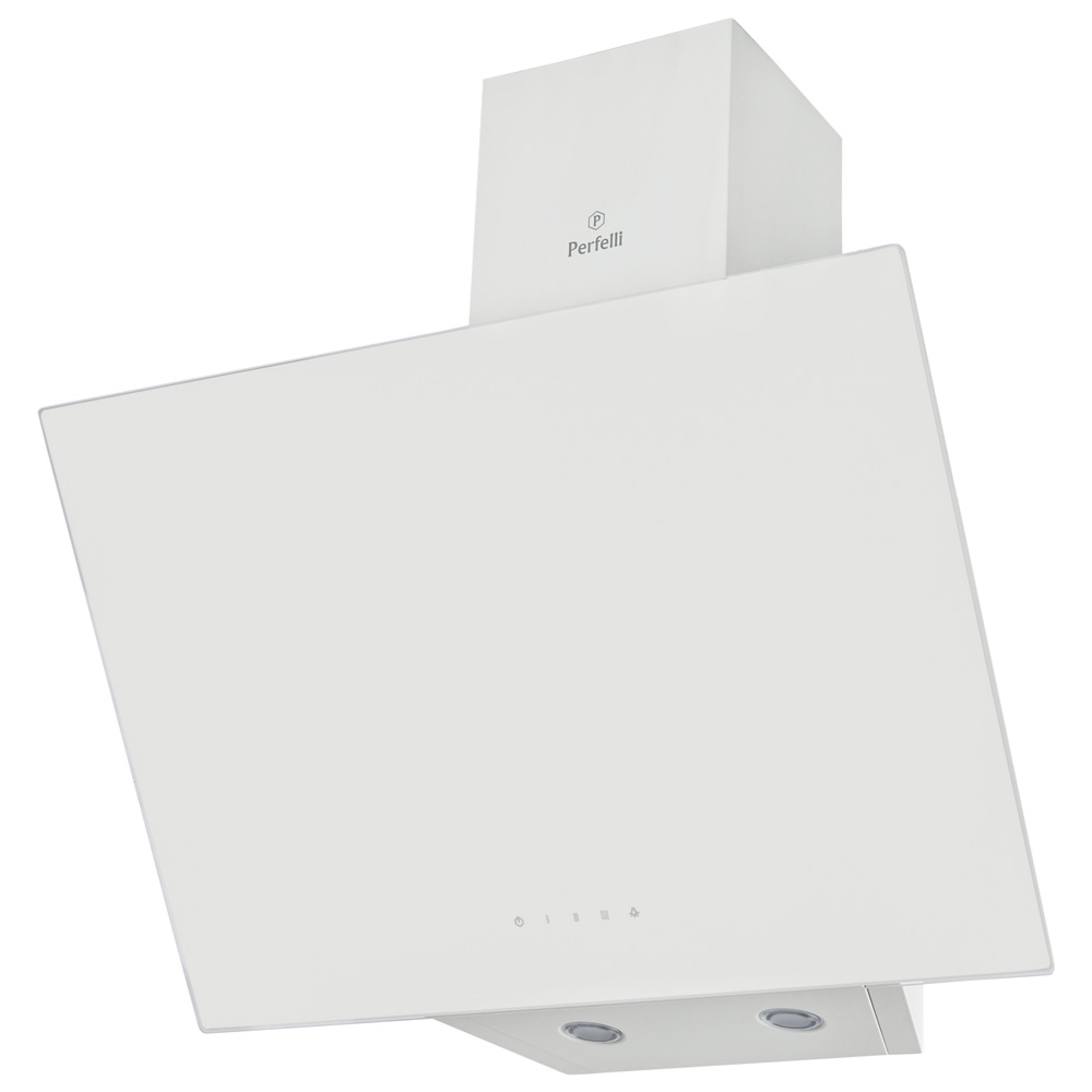 Витяжка декоративна похила Perfelli DNS 6422 D 850 WH LED - зображення 4