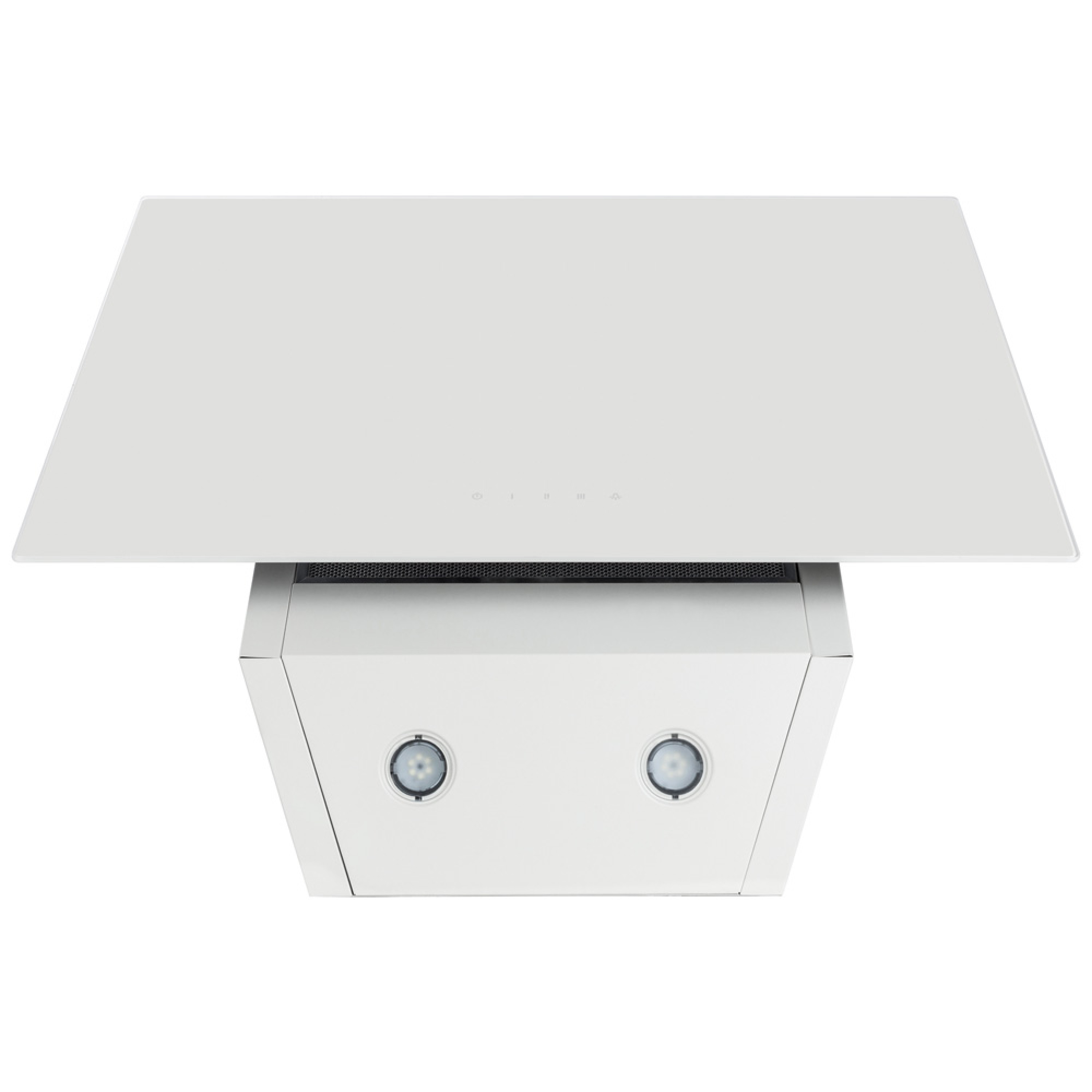 Витяжка декоративна похила Perfelli DNS 6422 D 850 WH LED - зображення 6
