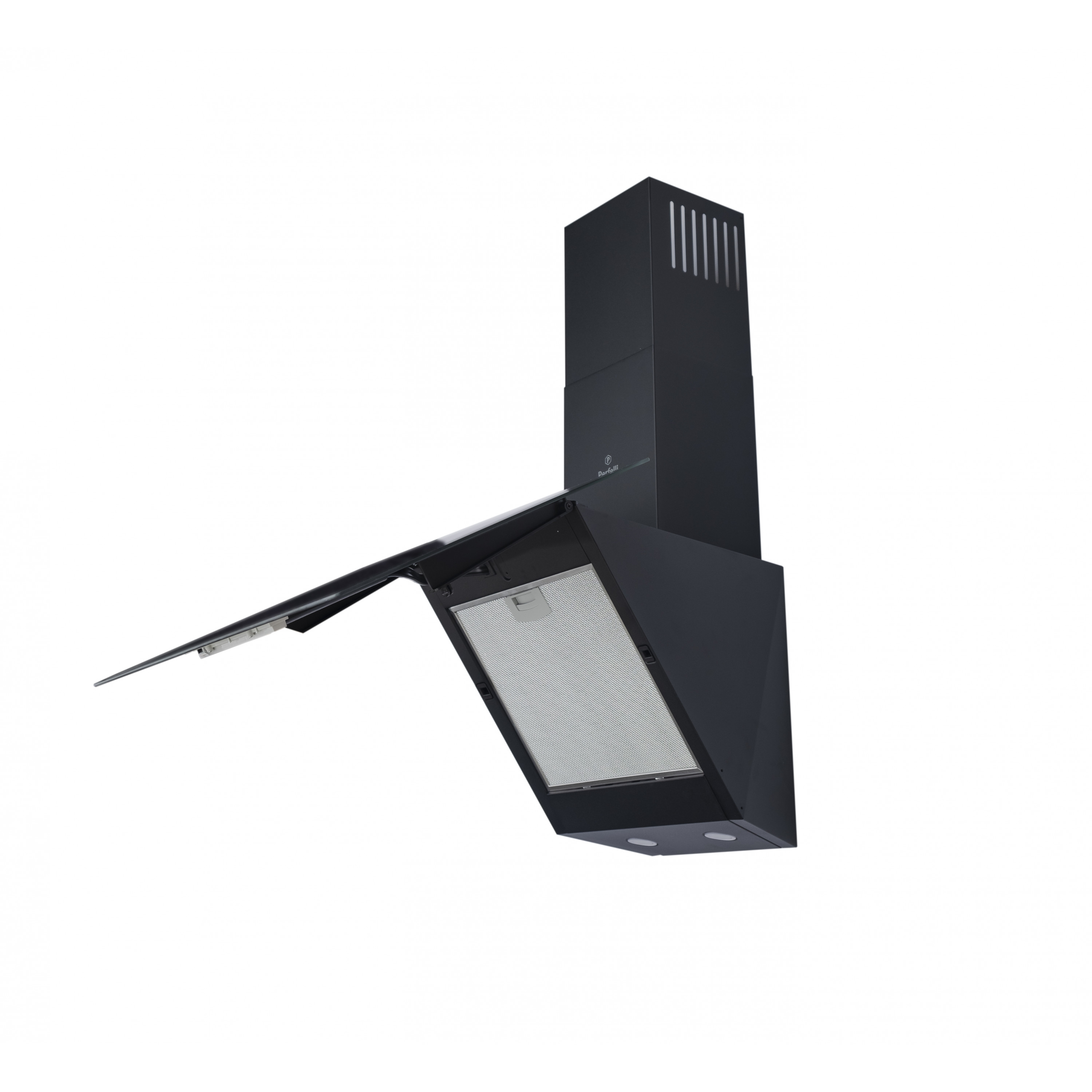 Вытяжка декоративная наклонная Perfelli DNS 6472 D 850 BL LED - зображення 6