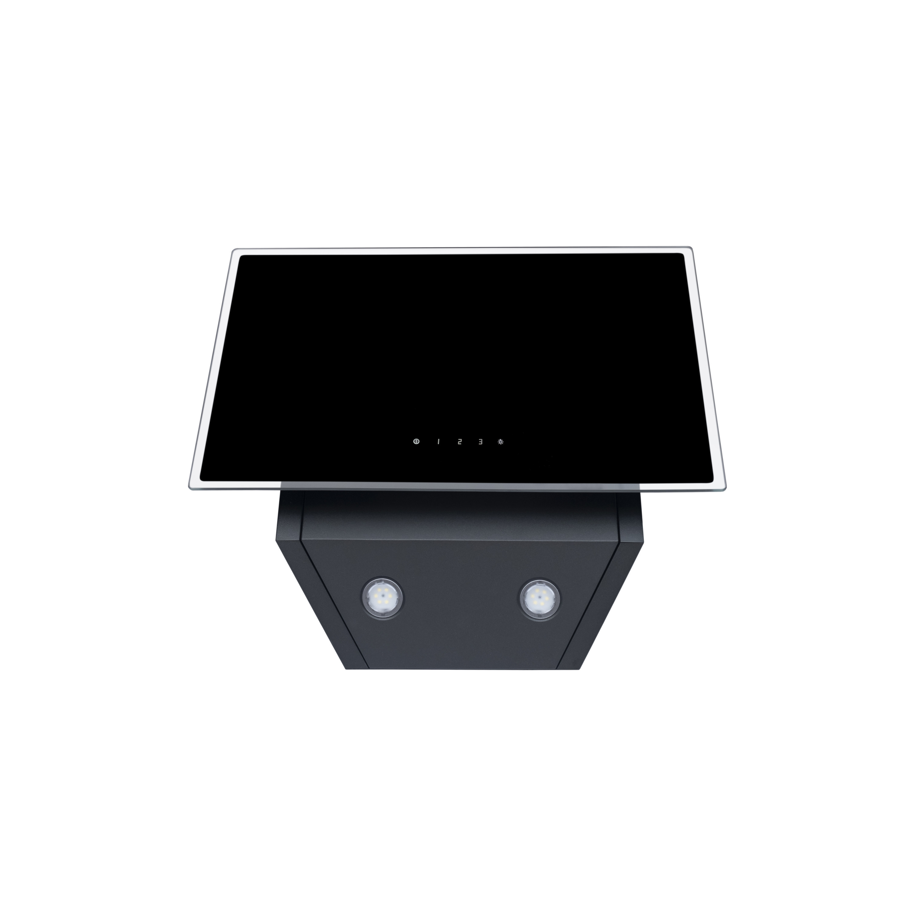 Вытяжка декоративная наклонная Perfelli DNS 6472 D 850 BL LED - зображення 9