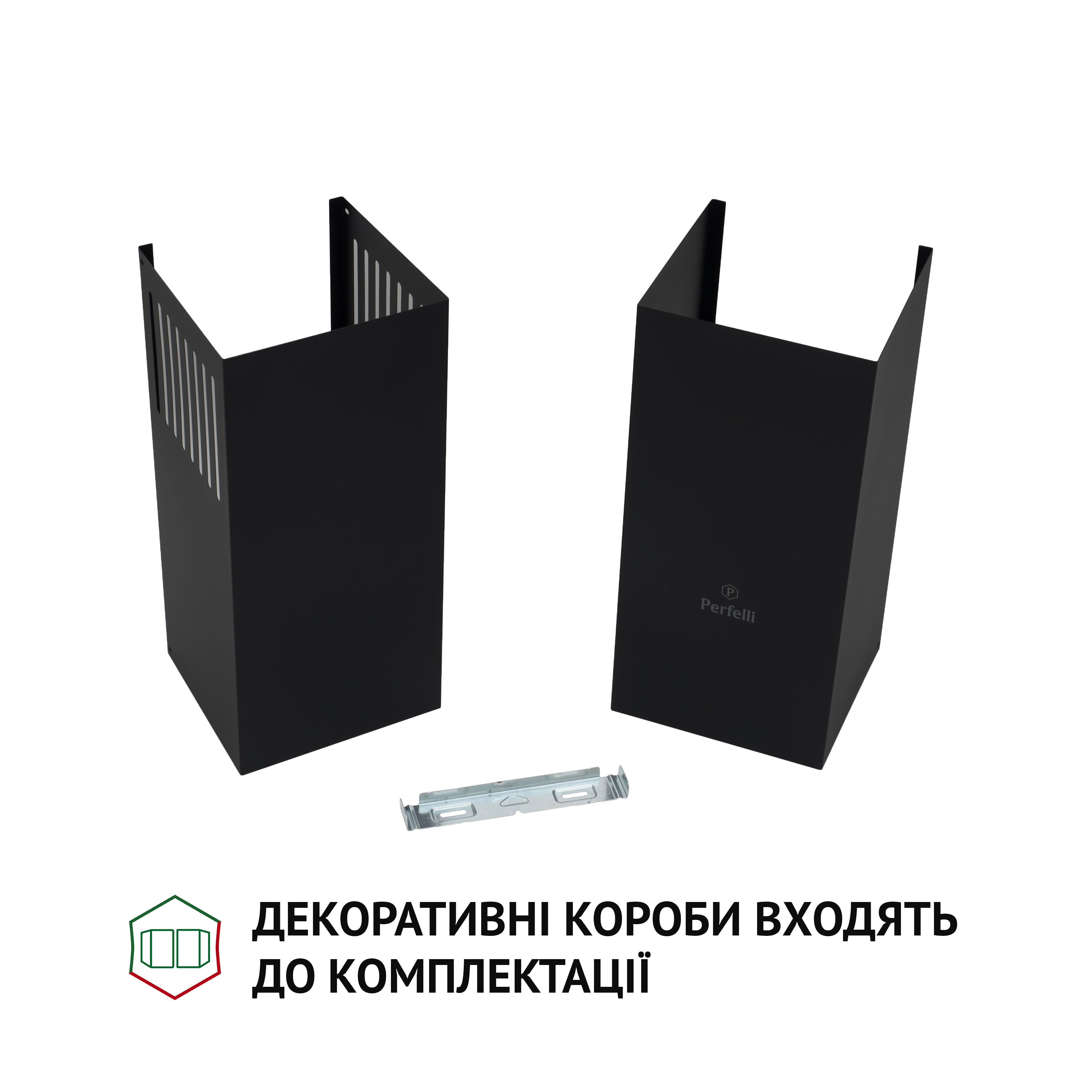 Perfelli 5902767158855 - зображення 9 Витяжка декоративна похила Perfelli DNS 6482 D 850 BL LED - зображення 9