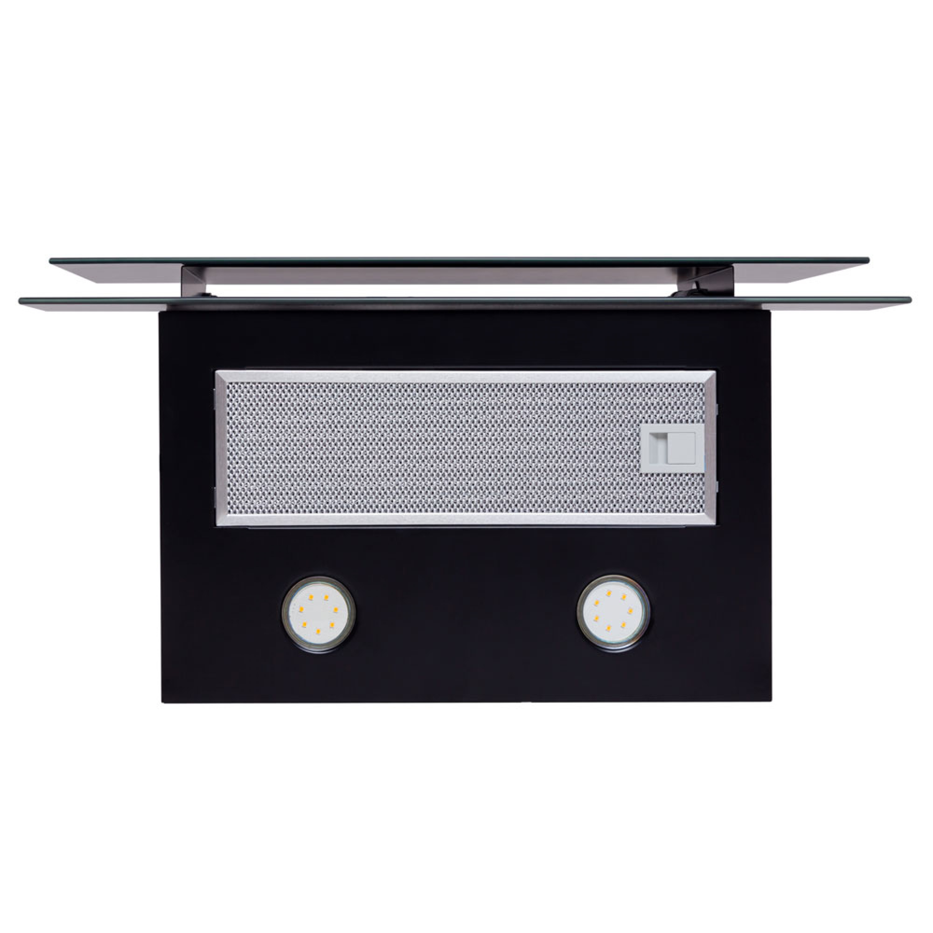 Perfelli 5902767155700 - зображення 5 Витяжка декоративна похила Perfelli DNS 6602 BL LED - зображення 5
