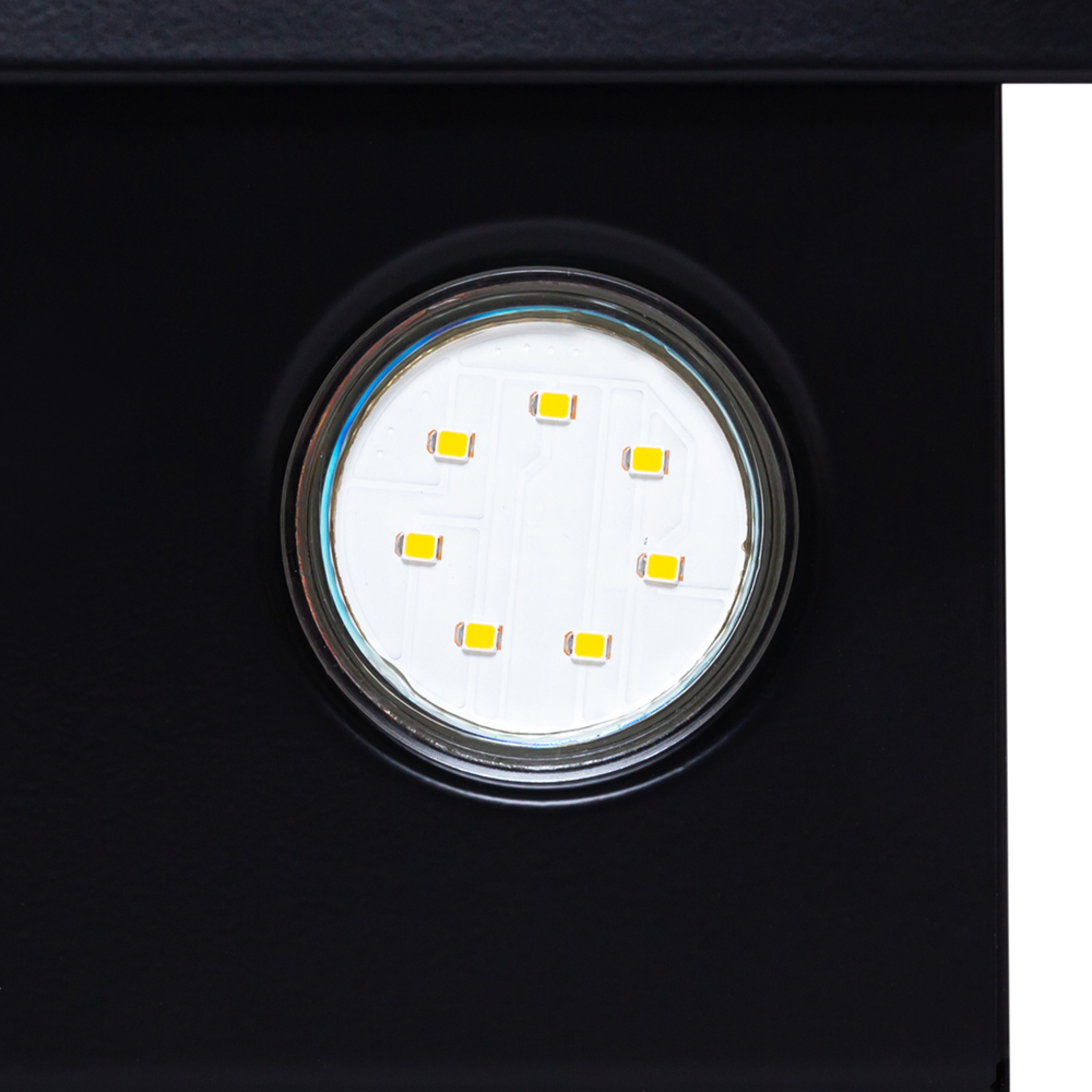 Perfelli 5902767155649 - зображення 12 Вытяжка декоративная наклонная Perfelli DNS 6622 BL LED - зображення 12