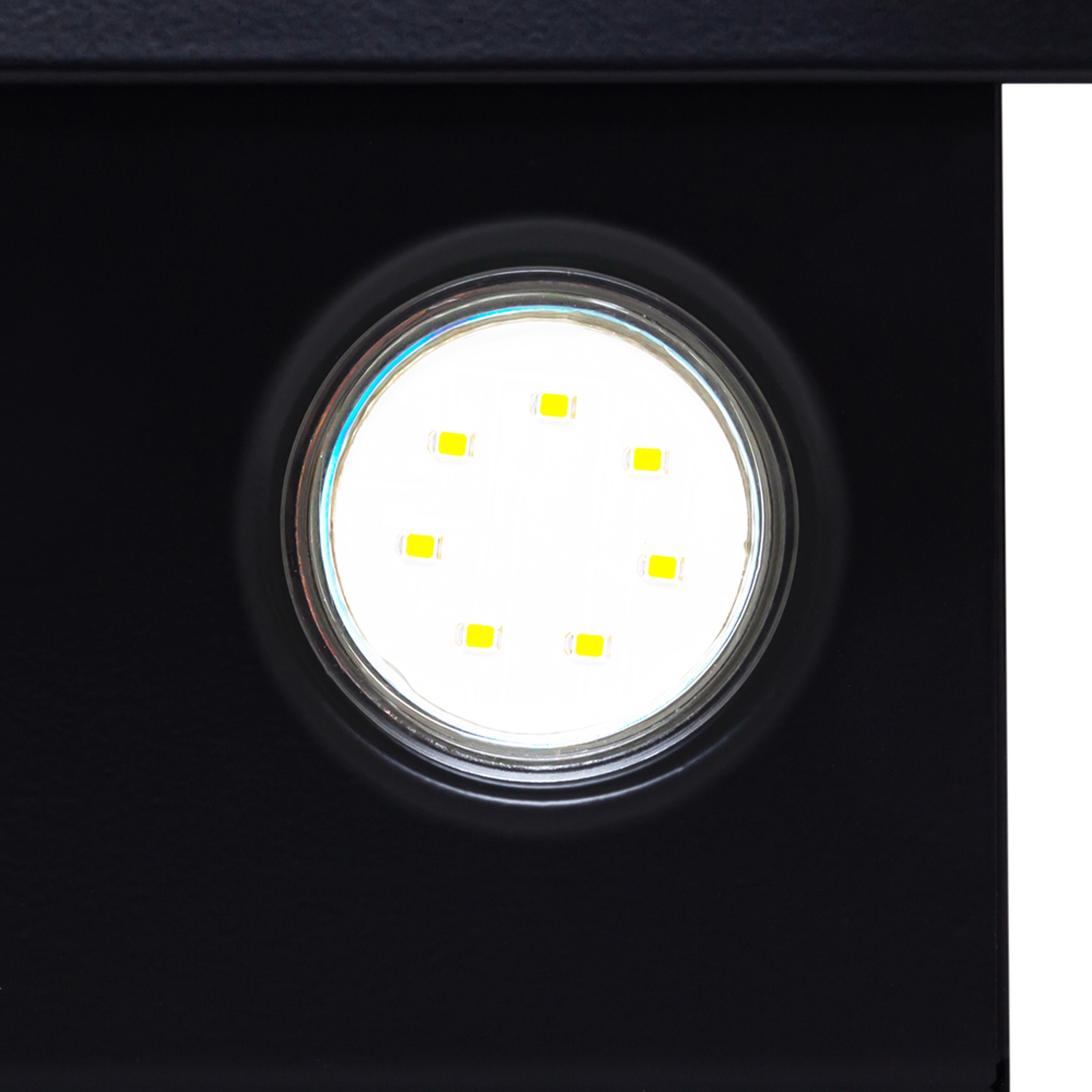 Perfelli 5902767155649 - зображення 13 Вытяжка декоративная наклонная Perfelli DNS 6622 BL LED - зображення 13
