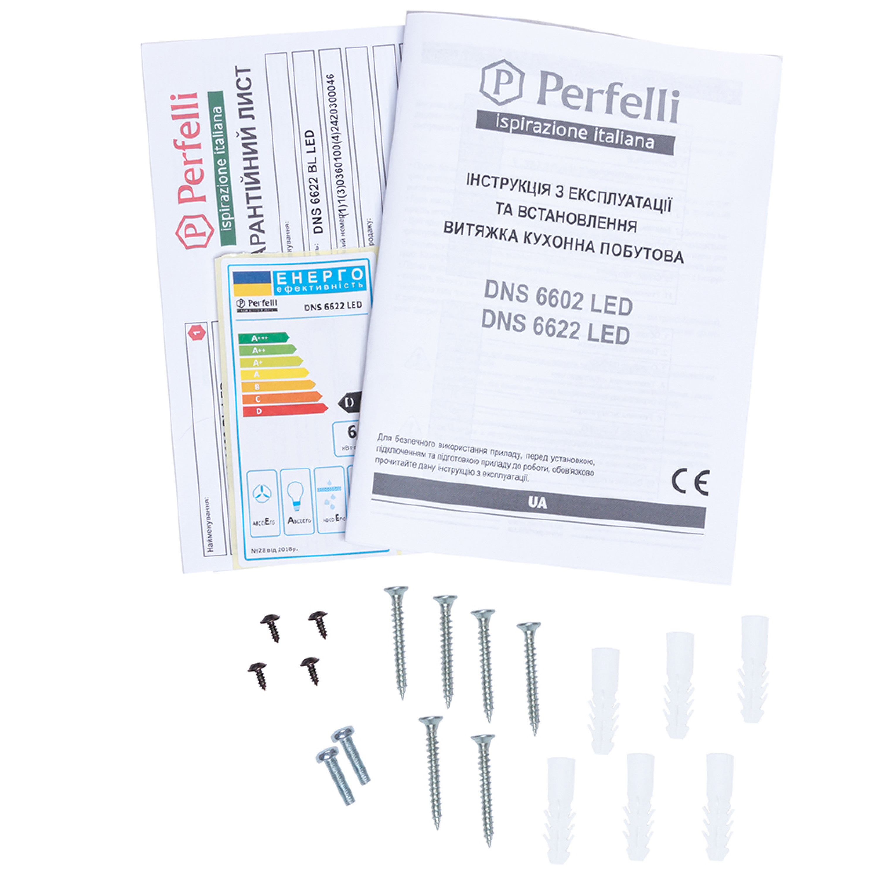 Perfelli 5902767155649 - зображення 16 Вытяжка декоративная наклонная Perfelli DNS 6622 BL LED - зображення 16