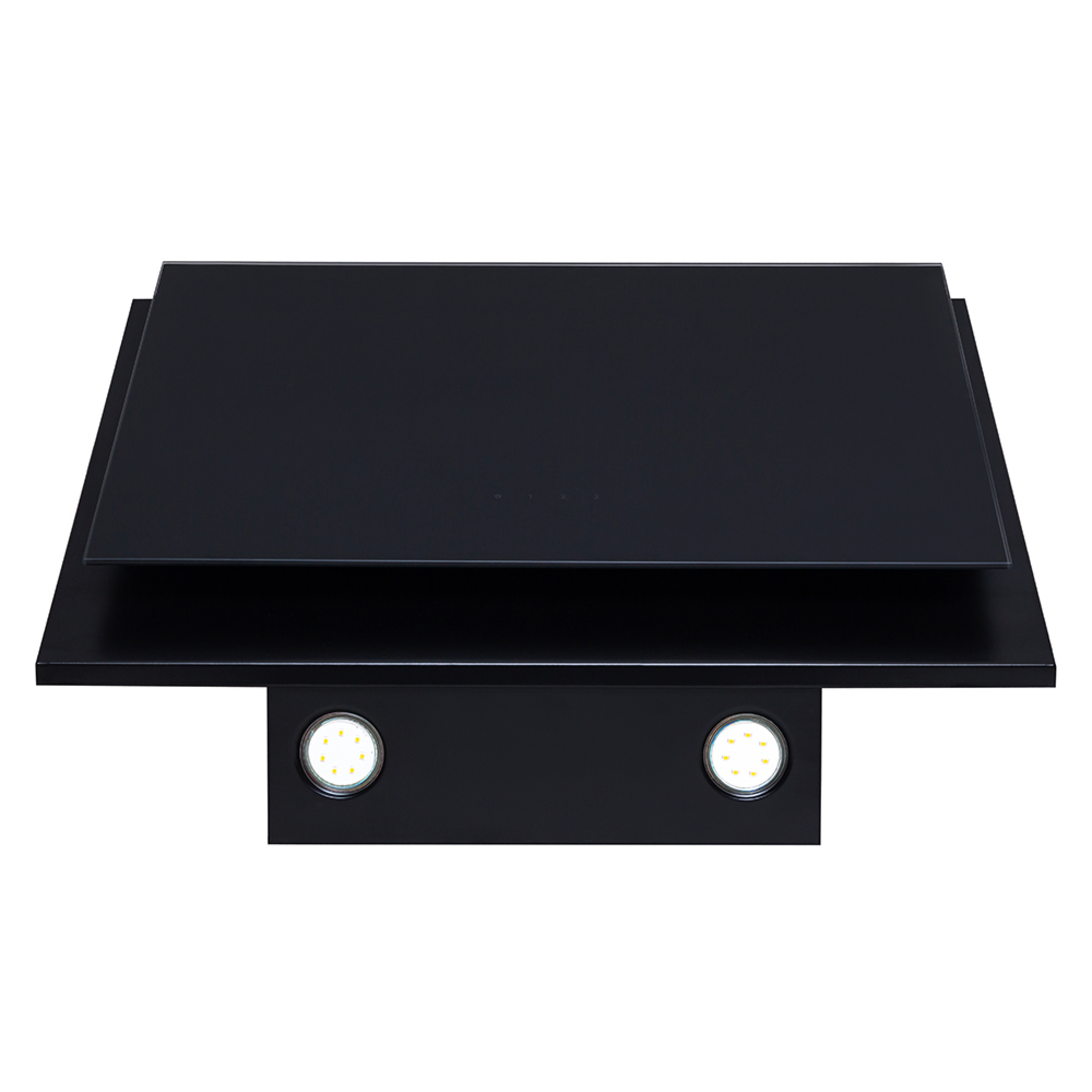 Perfelli 5902767155649 - зображення 5 Вытяжка декоративная наклонная Perfelli DNS 6622 BL LED - зображення 5