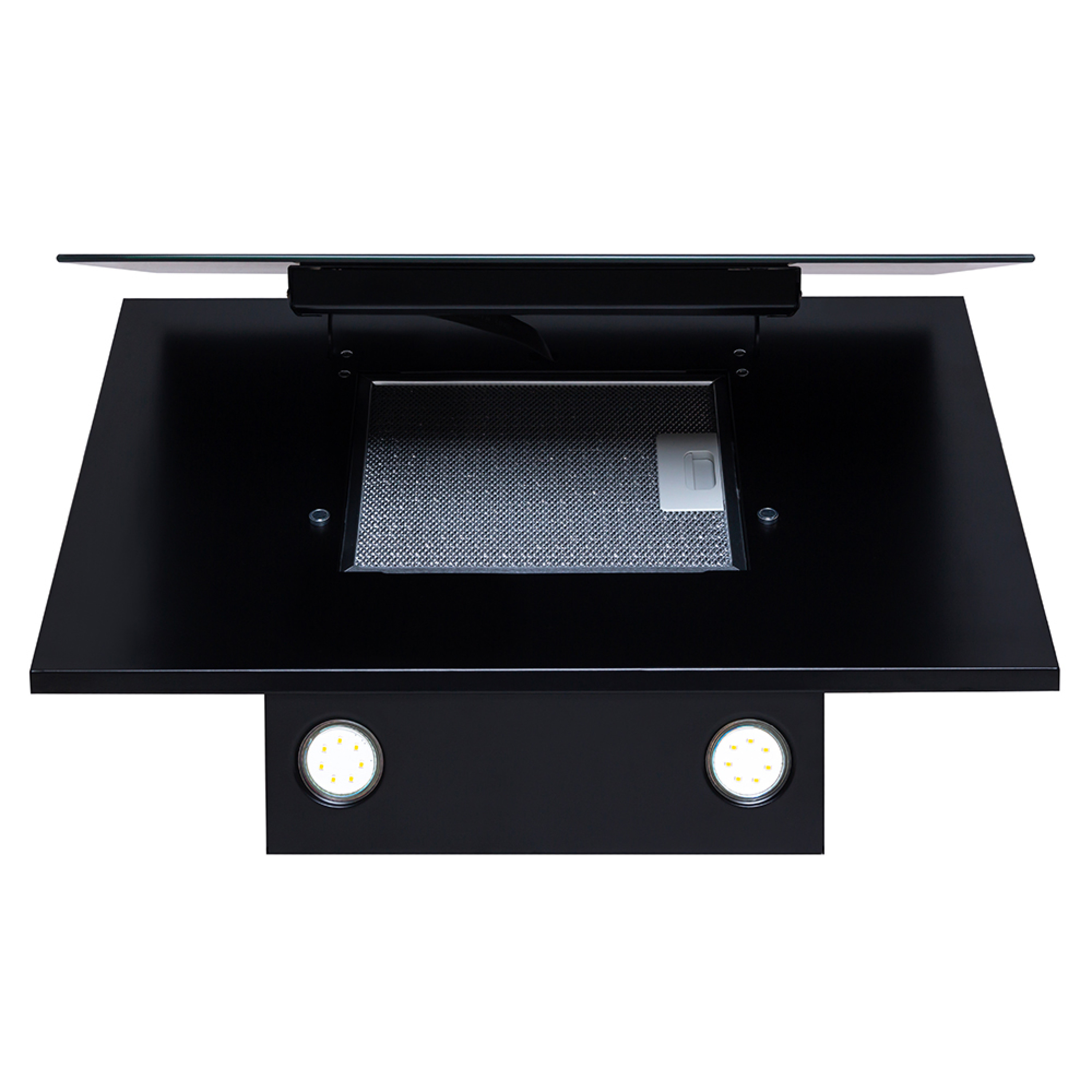 Perfelli 5902767155649 - зображення 6 Вытяжка декоративная наклонная Perfelli DNS 6622 BL LED - зображення 6