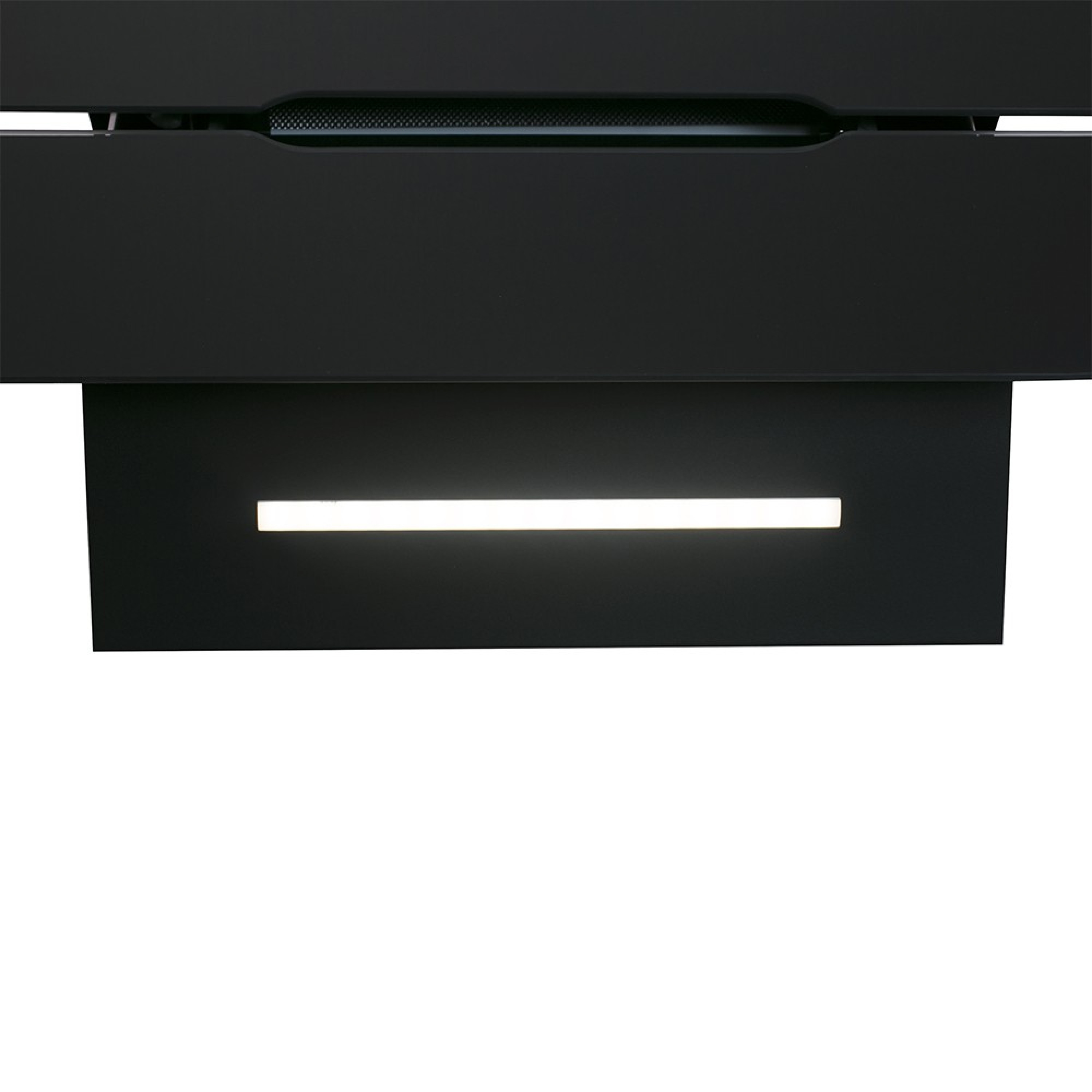 Perfelli 5902767154208 - зображення 4 Витяжка декоративна похила Perfelli DNS 6793 B 1100 BL LED Strip - зображення 4