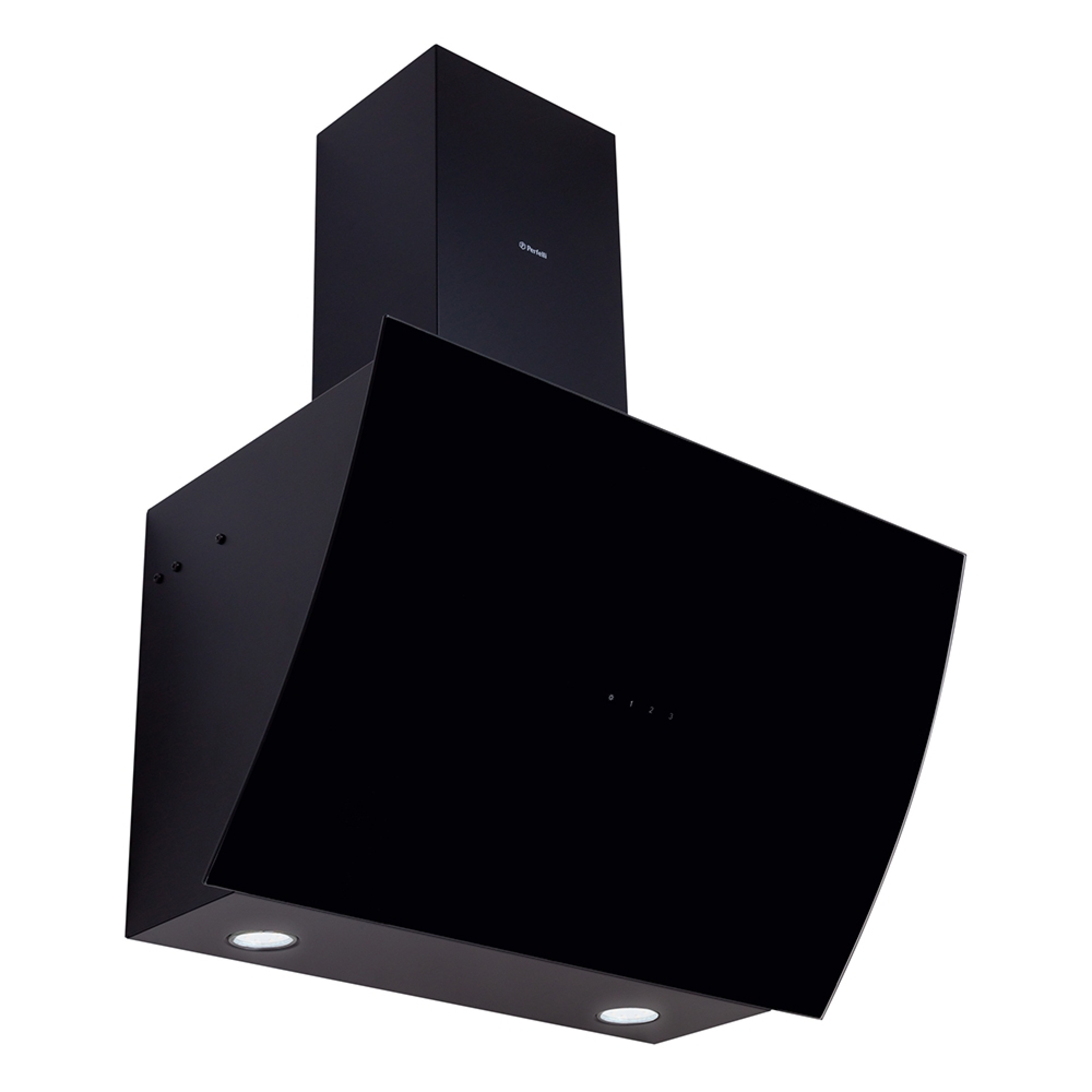 Perfelli 5902429921087 - зображення 3 Витяжка декоративна похила Perfelli DNS 6862 BL LED - зображення 3