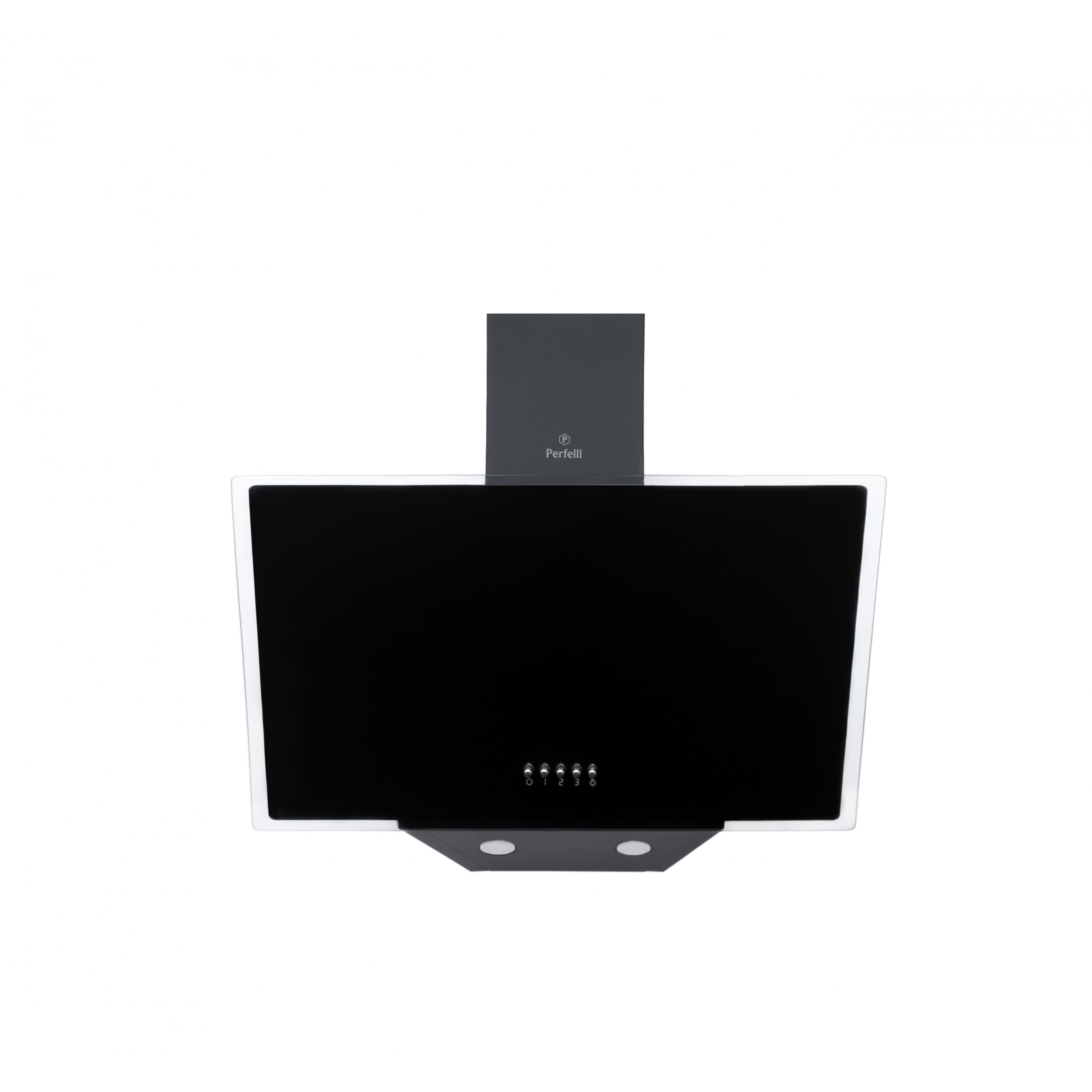 Perfelli 5902767158381 - зображення 2 Витяжка декоративна похила Perfelli DN 6272 D 700 BL LED - зображення 2