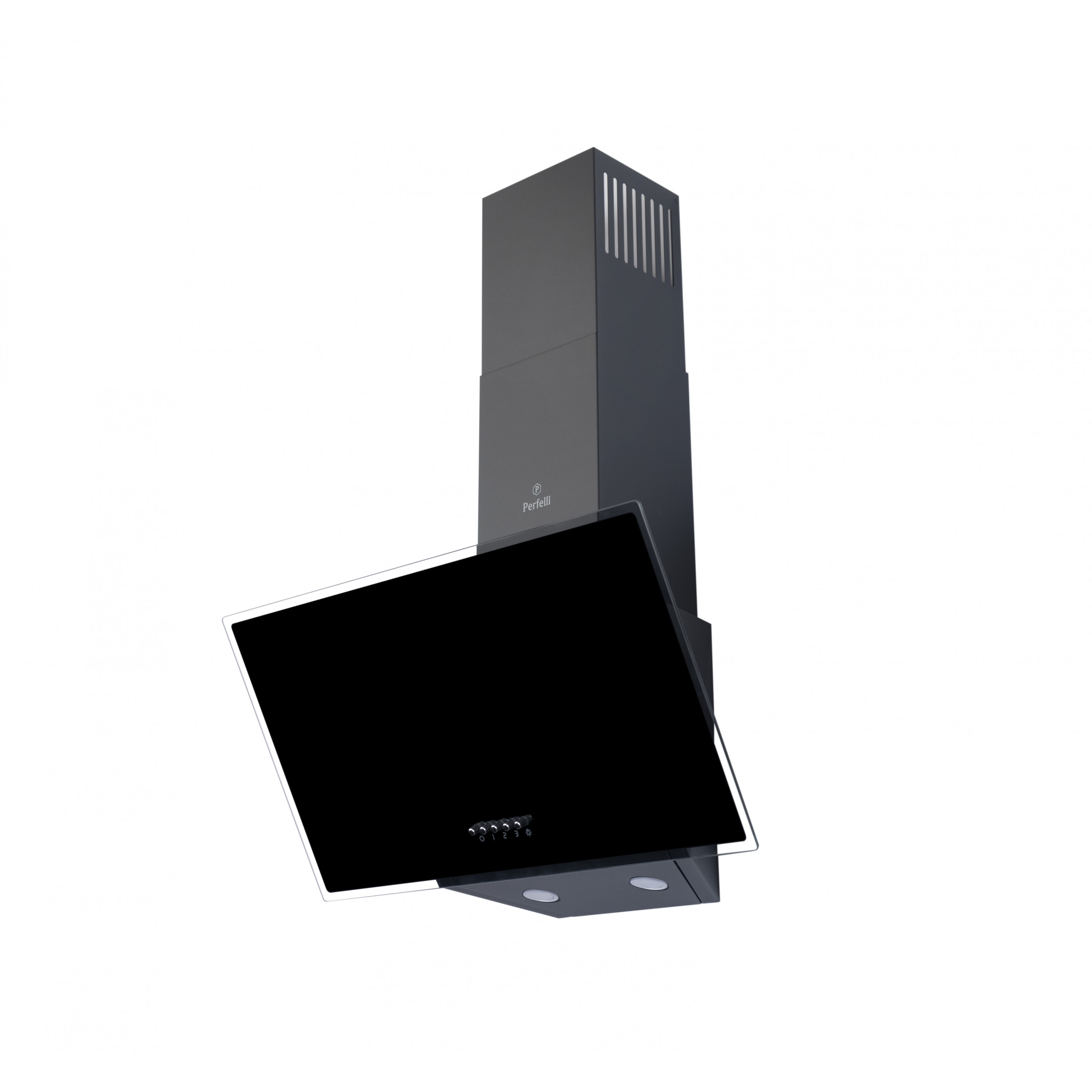 Perfelli 5902767158381 - зображення 3 Витяжка декоративна похила Perfelli DN 6272 D 700 BL LED - зображення 3