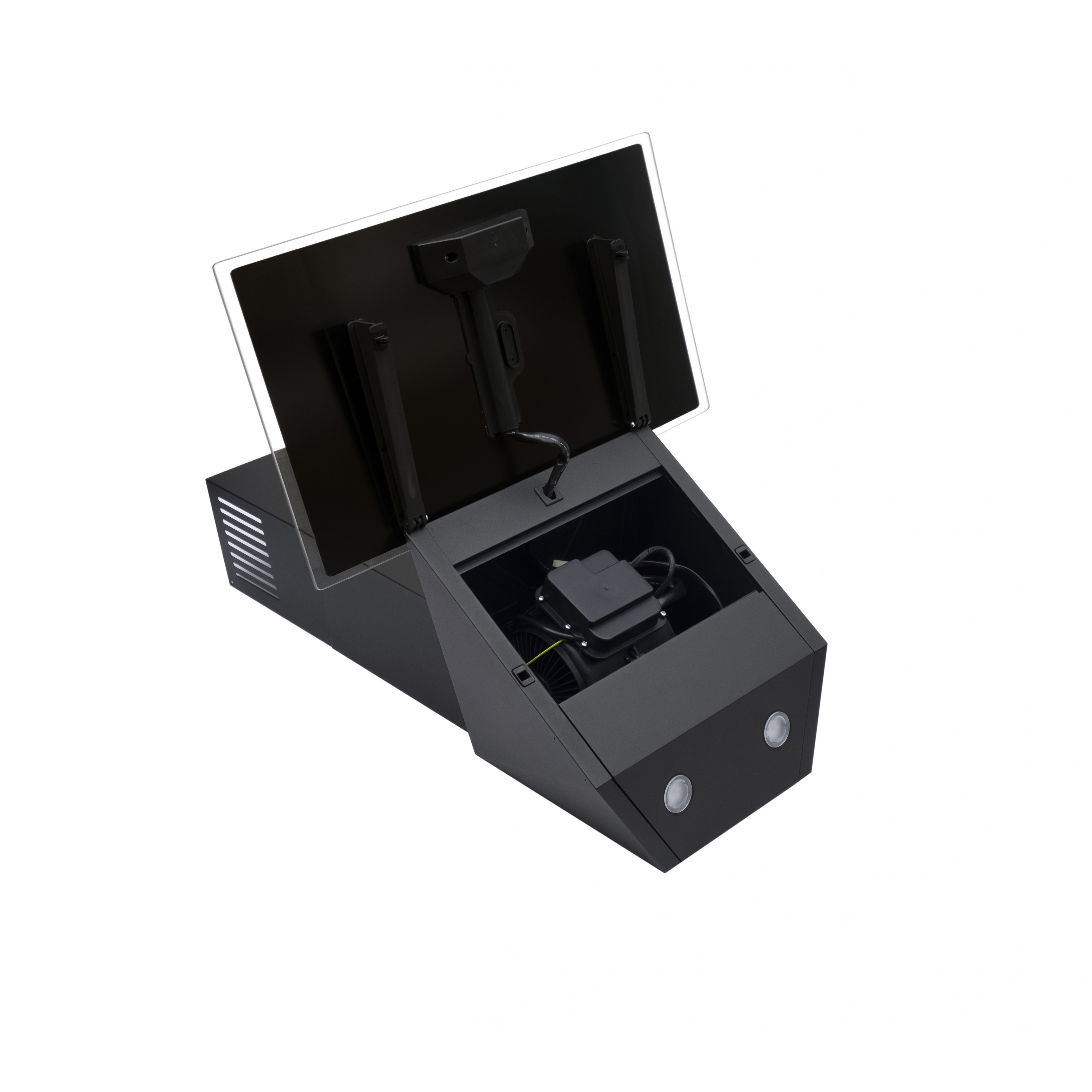 Perfelli 5902767158381 - зображення 8 Витяжка декоративна похила Perfelli DN 6272 D 700 BL LED - зображення 8
