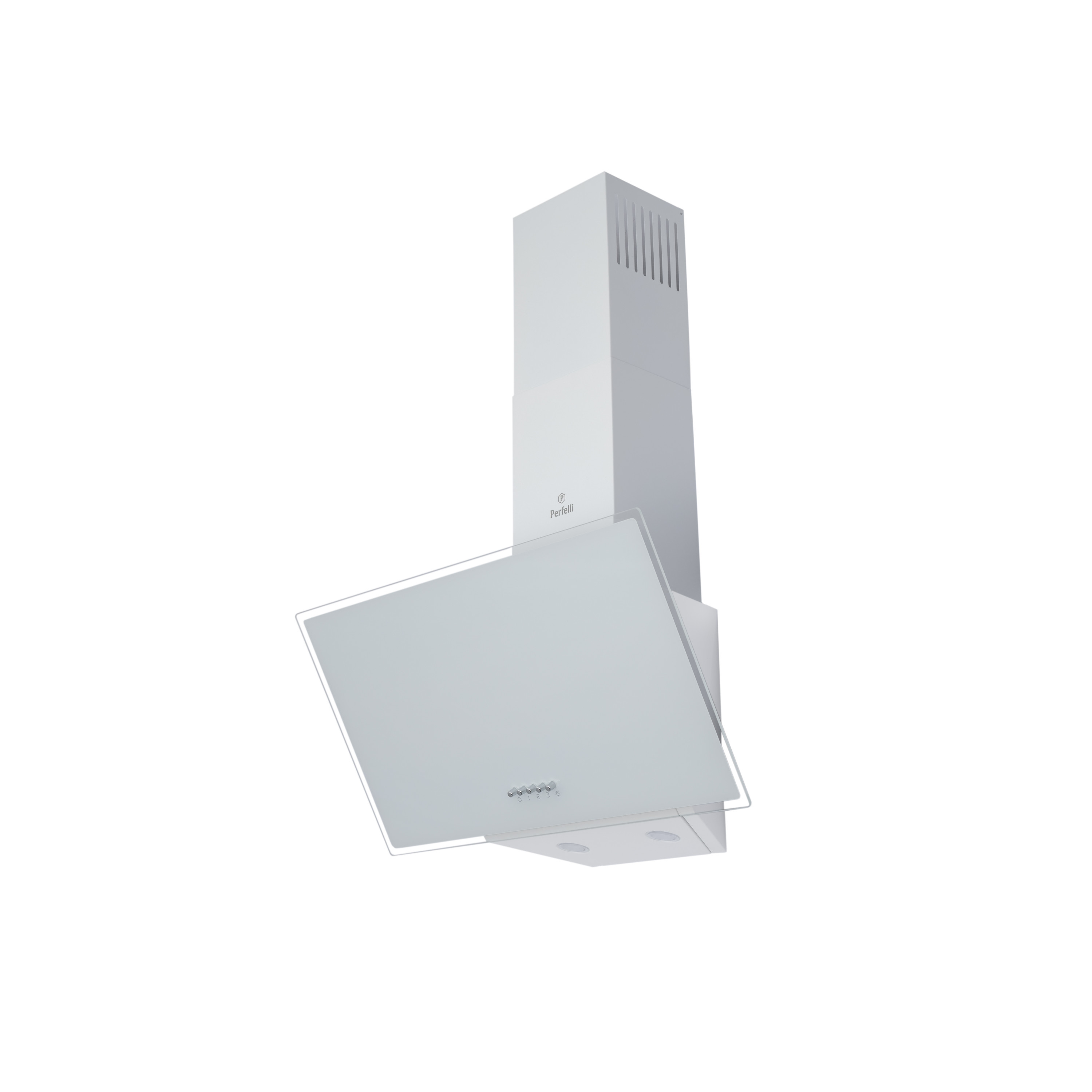 Perfelli 5902767158398 - зображення 3 Витяжка декоративна похила Perfelli DN 6272 D 700 WH LED - зображення 3