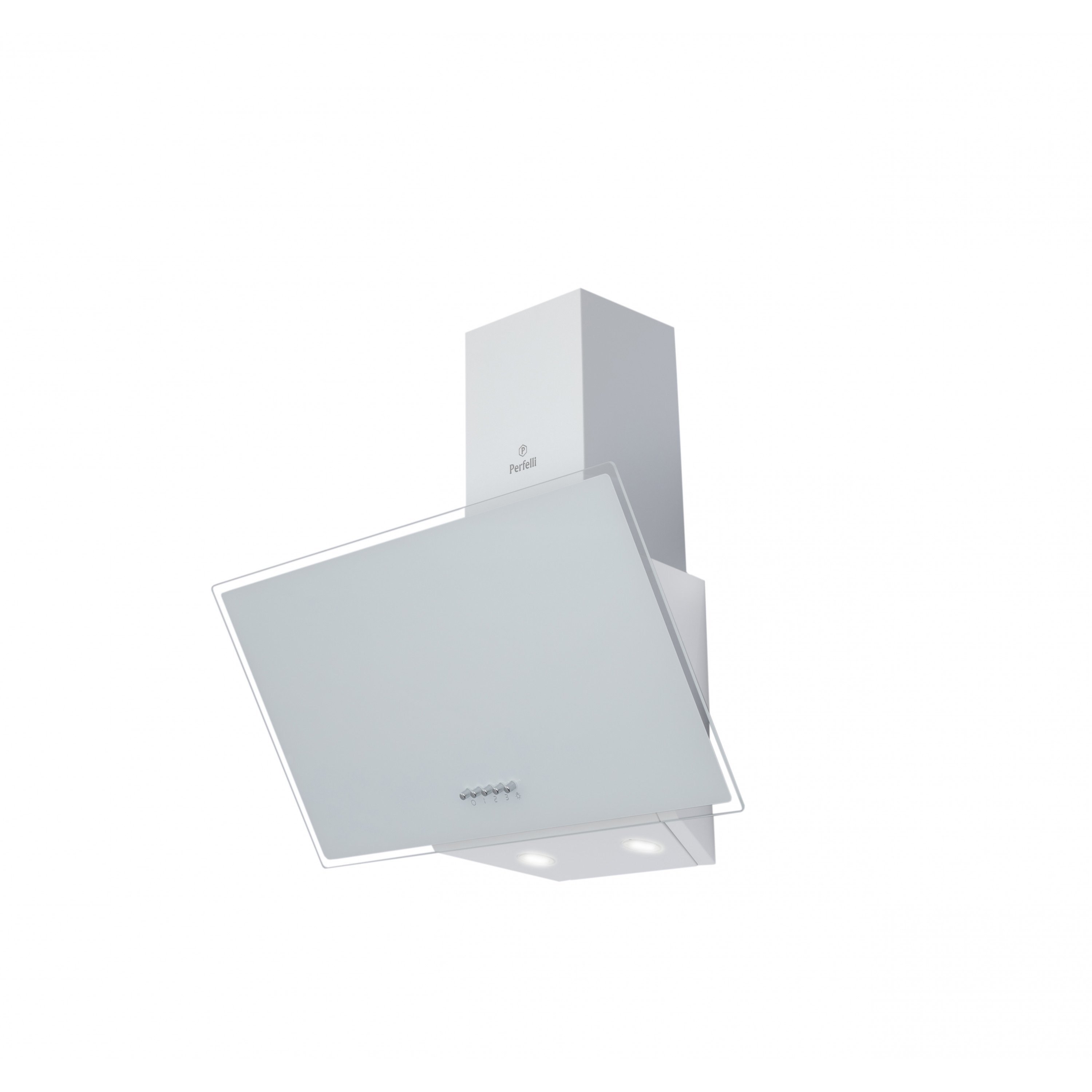 Perfelli 5902767158398 - зображення 5 Витяжка декоративна похила Perfelli DN 6272 D 700 WH LED - зображення 5