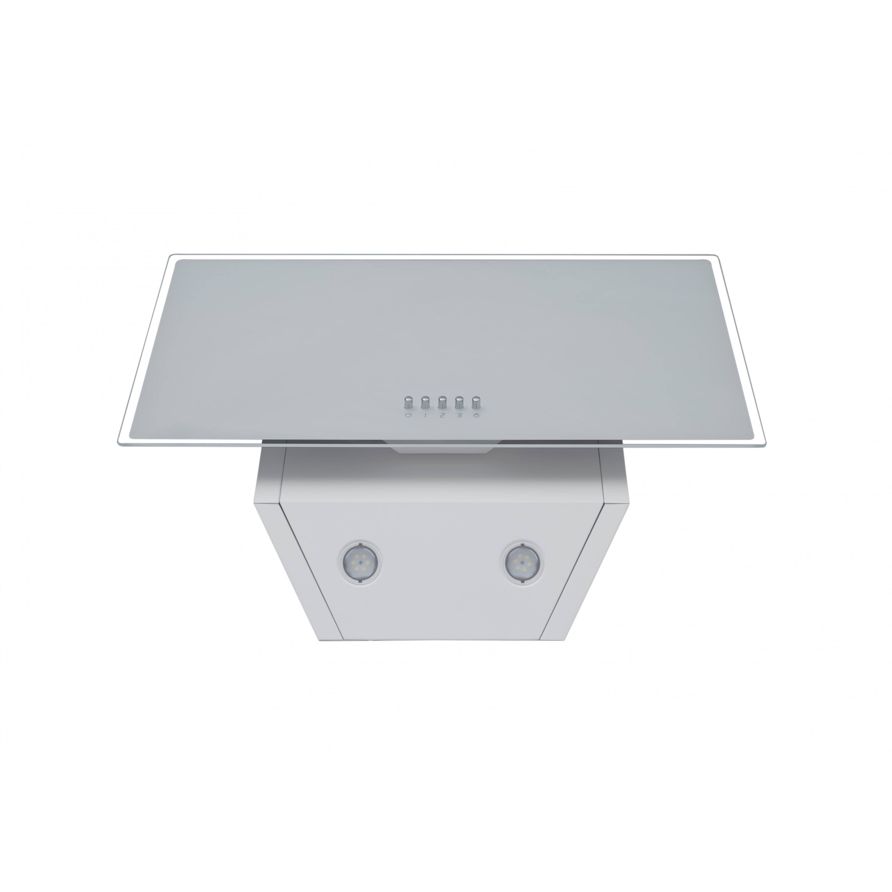 Perfelli 5902767158398 - зображення 9 Витяжка декоративна похила Perfelli DN 6272 D 700 WH LED - зображення 9