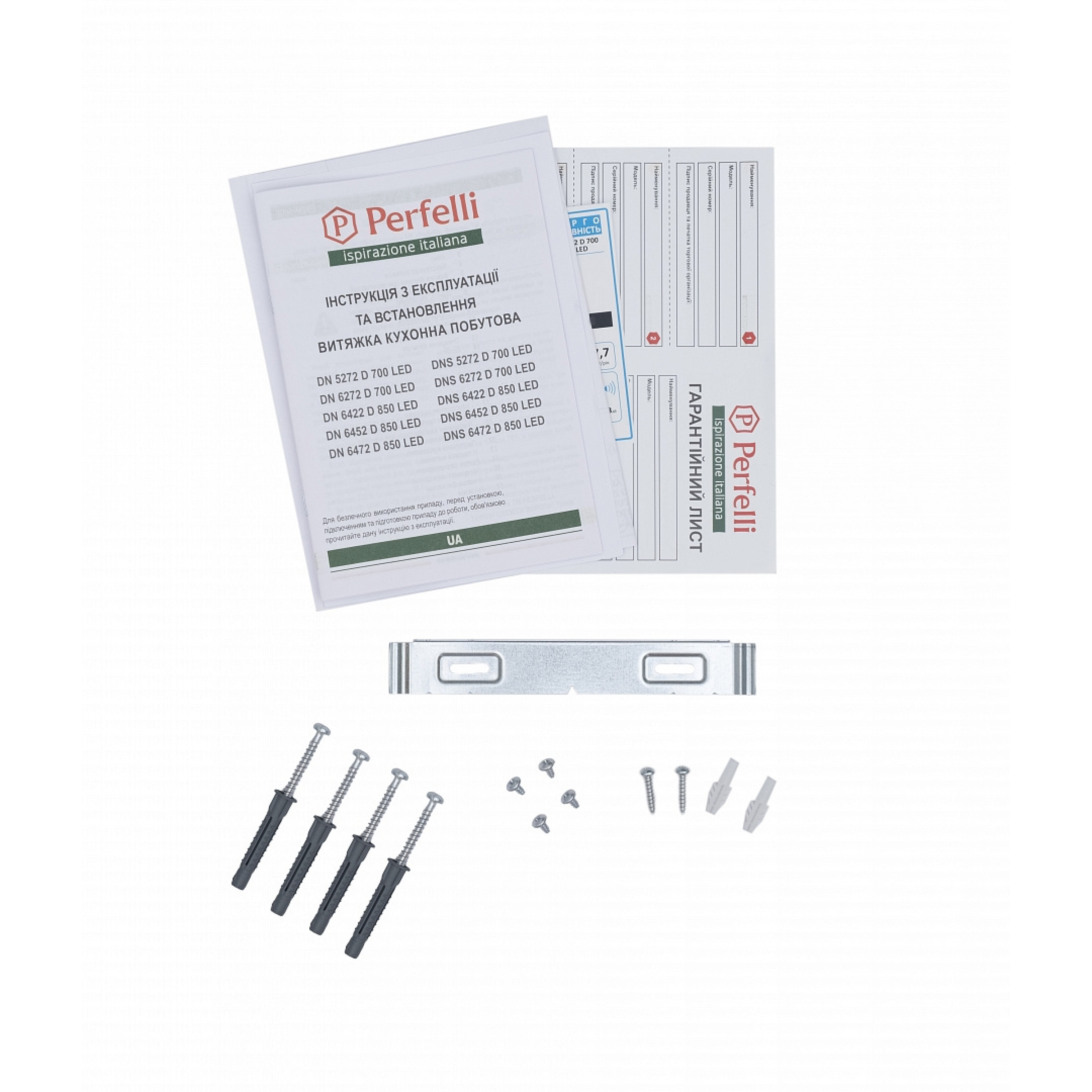 Perfelli 5902767158398 - зображення 14 Витяжка декоративна похила Perfelli DN 6272 D 700 WH LED - зображення 14