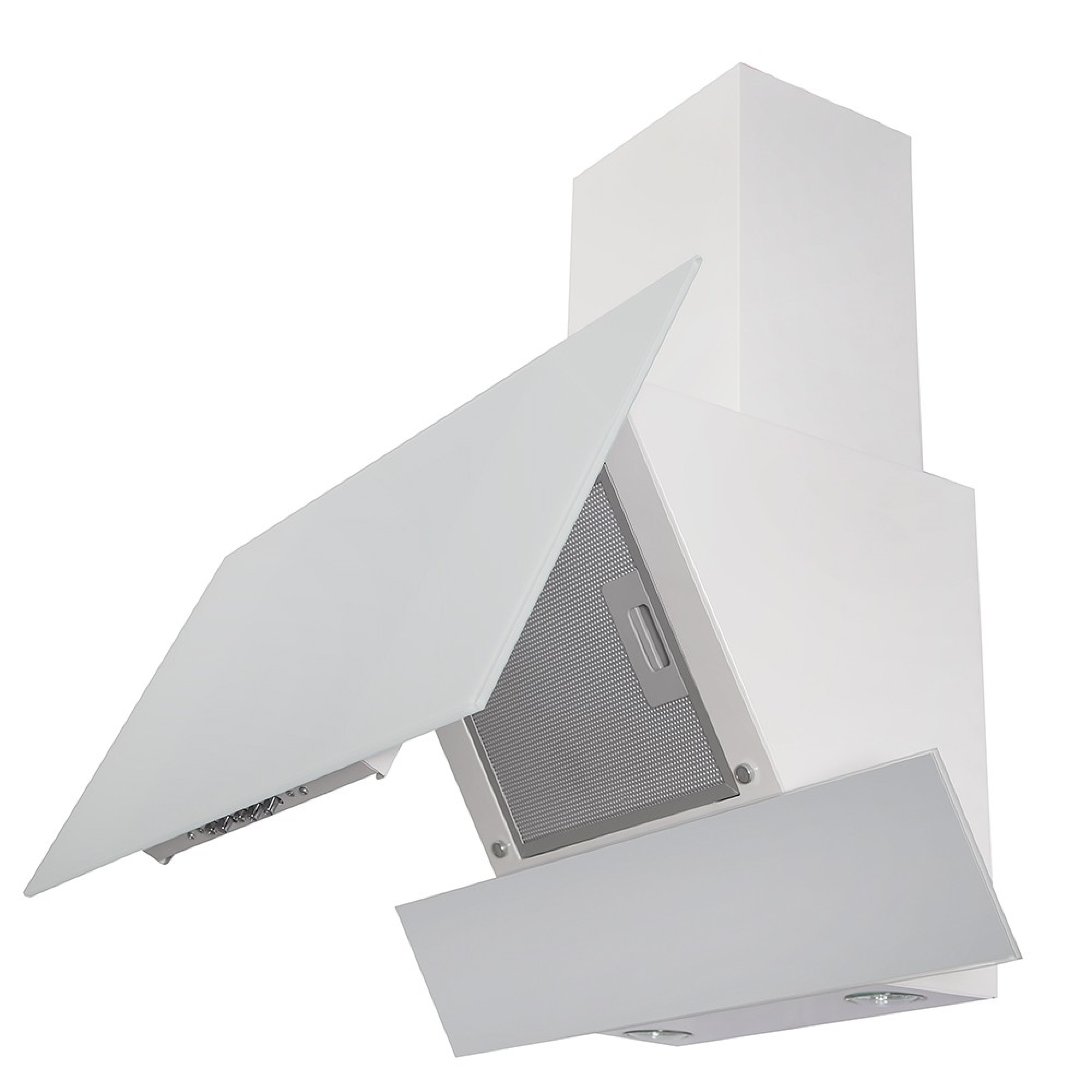 Perfelli 5902429920622 - зображення 3 Витяжка декоративна похила Perfelli DN 6322 W LED - зображення 3