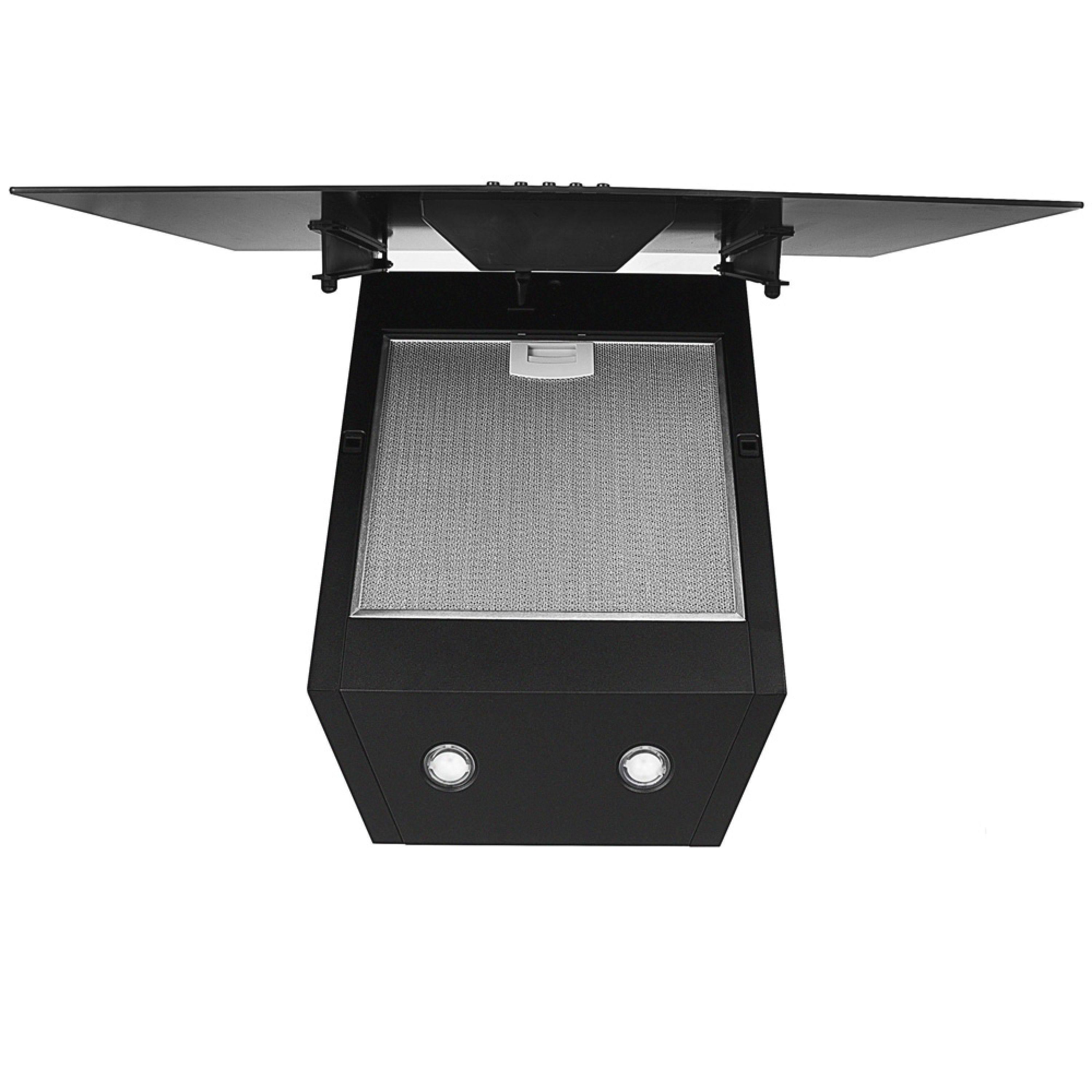 Вытяжка декоративная наклонная Perfelli DN 6422 D 850 BL LED - зображення 7