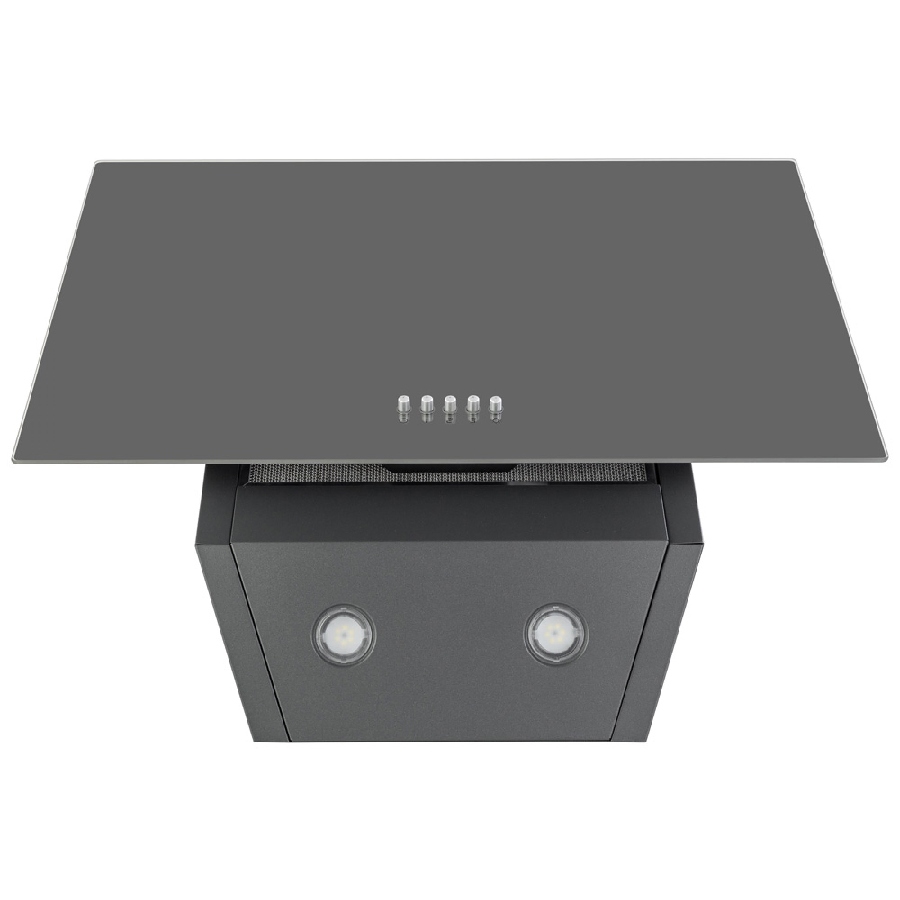 Вытяжка декоративная наклонная Perfelli DN 6422 D 850 GR LED - зображення 6