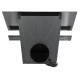 Витяжка декоративна похила Perfelli DN 6452 D 850 GR LED - зображення 7
